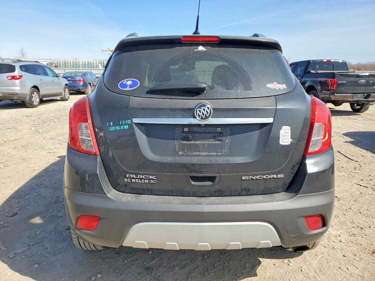 2014 Buick Encore Convenience Black vin: KL4CJBSB7EB659946