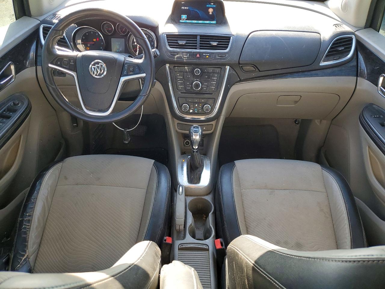 2014 Buick Encore Convenience White vin: KL4CJBSB7EB702312