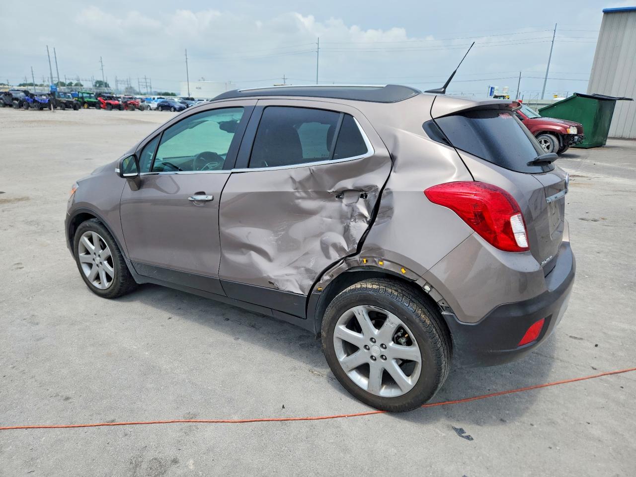 2014 Buick Encore Convenience Серый vin: KL4CJBSB7EB758170