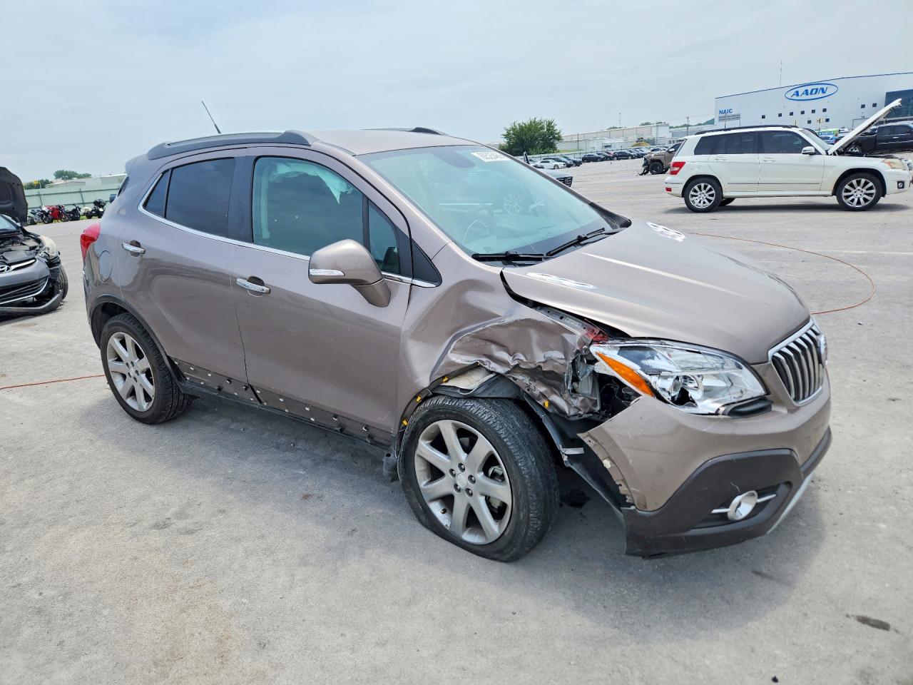 2014 Buick Encore Convenience Серый vin: KL4CJBSB7EB758170