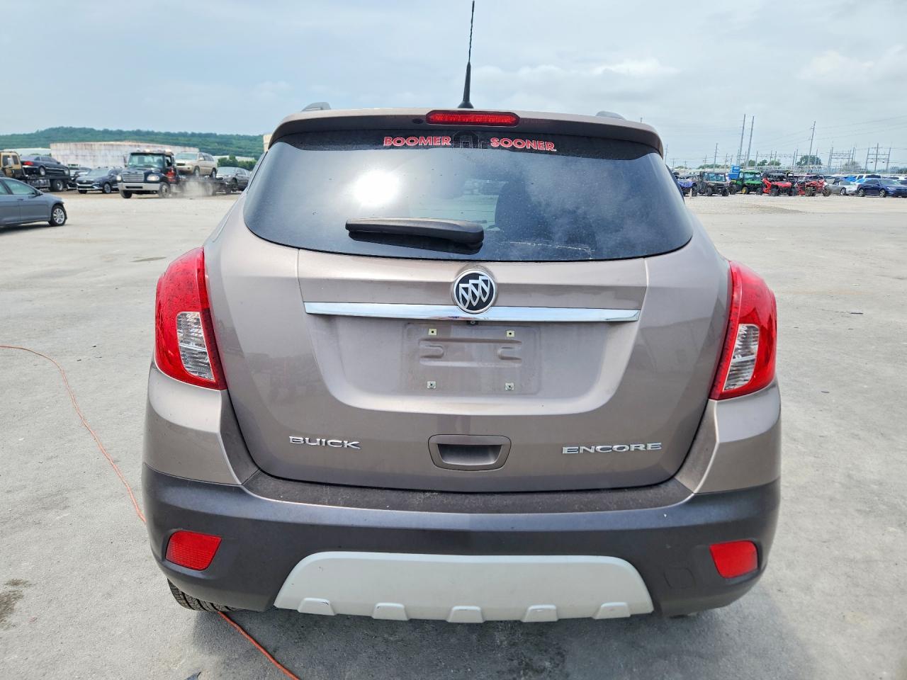 2014 Buick Encore Convenience Серый vin: KL4CJBSB7EB758170