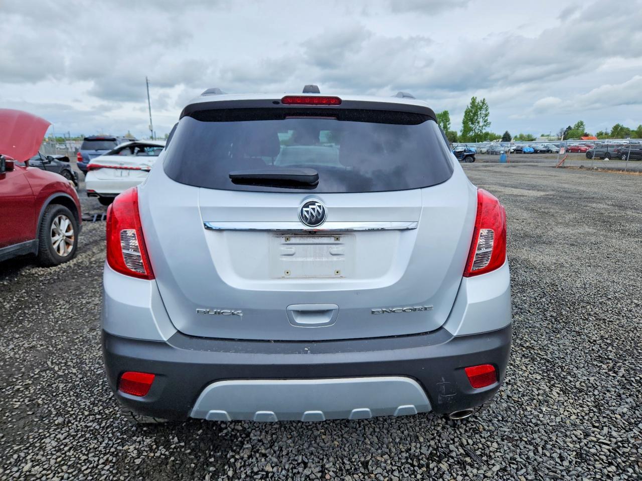 2015 Buick Encore Convenience Серебряный vin: KL4CJBSB7FB034030