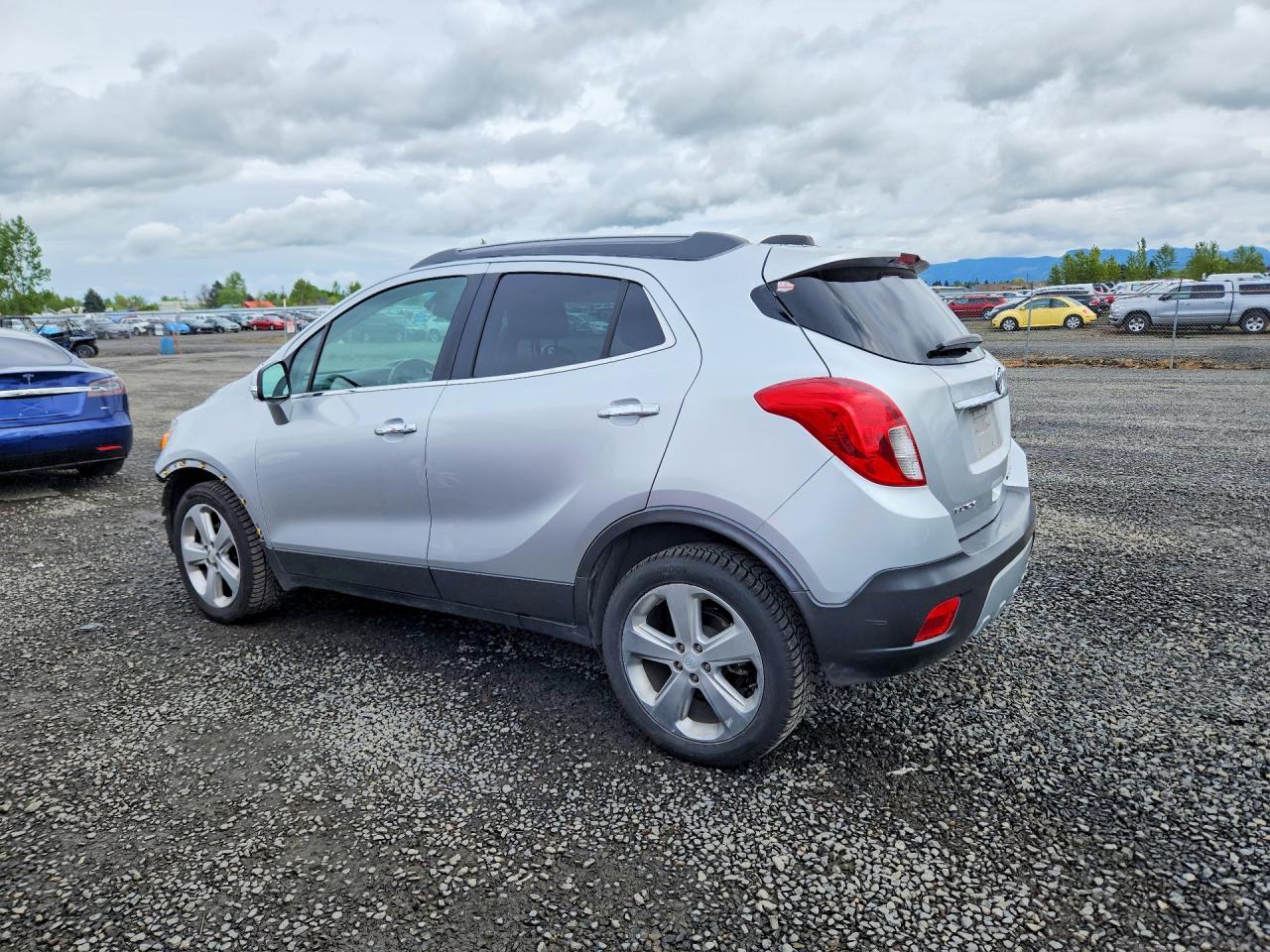 2015 Buick Encore Convenience Серебряный vin: KL4CJBSB7FB034030