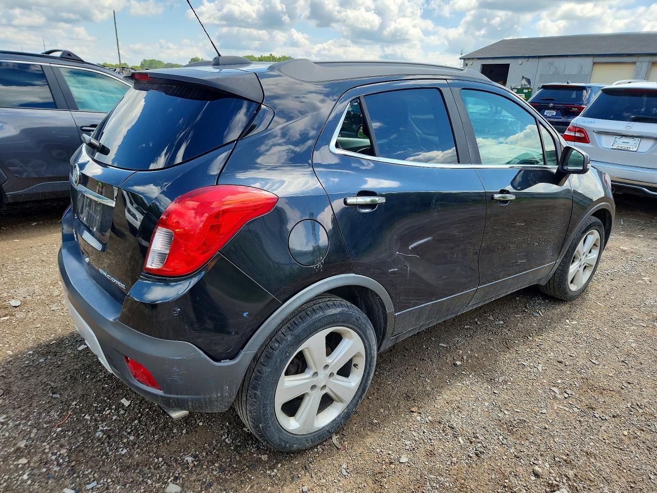 2015 Buick Encore Convenience Black vin: KL4CJBSB7FB050633