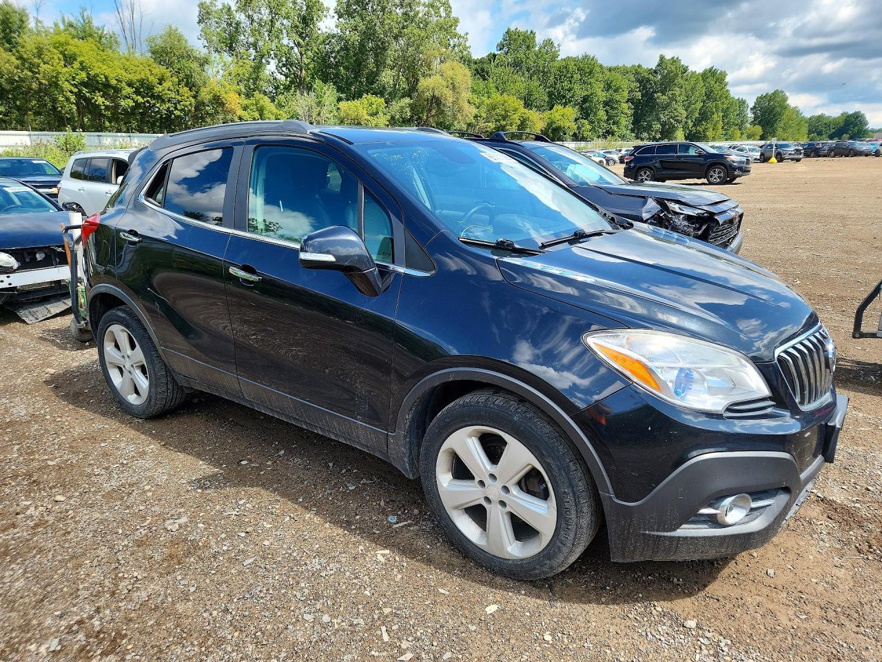 2015 Buick Encore Convenience Black vin: KL4CJBSB7FB050633