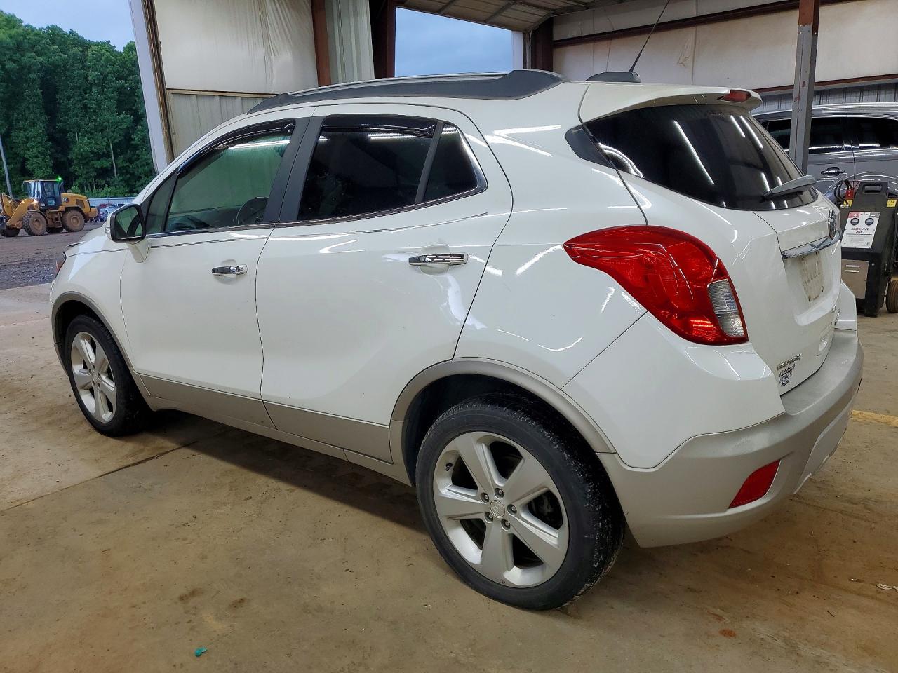 2015 Buick Encore Convenience White vin: KL4CJBSB7FB131292