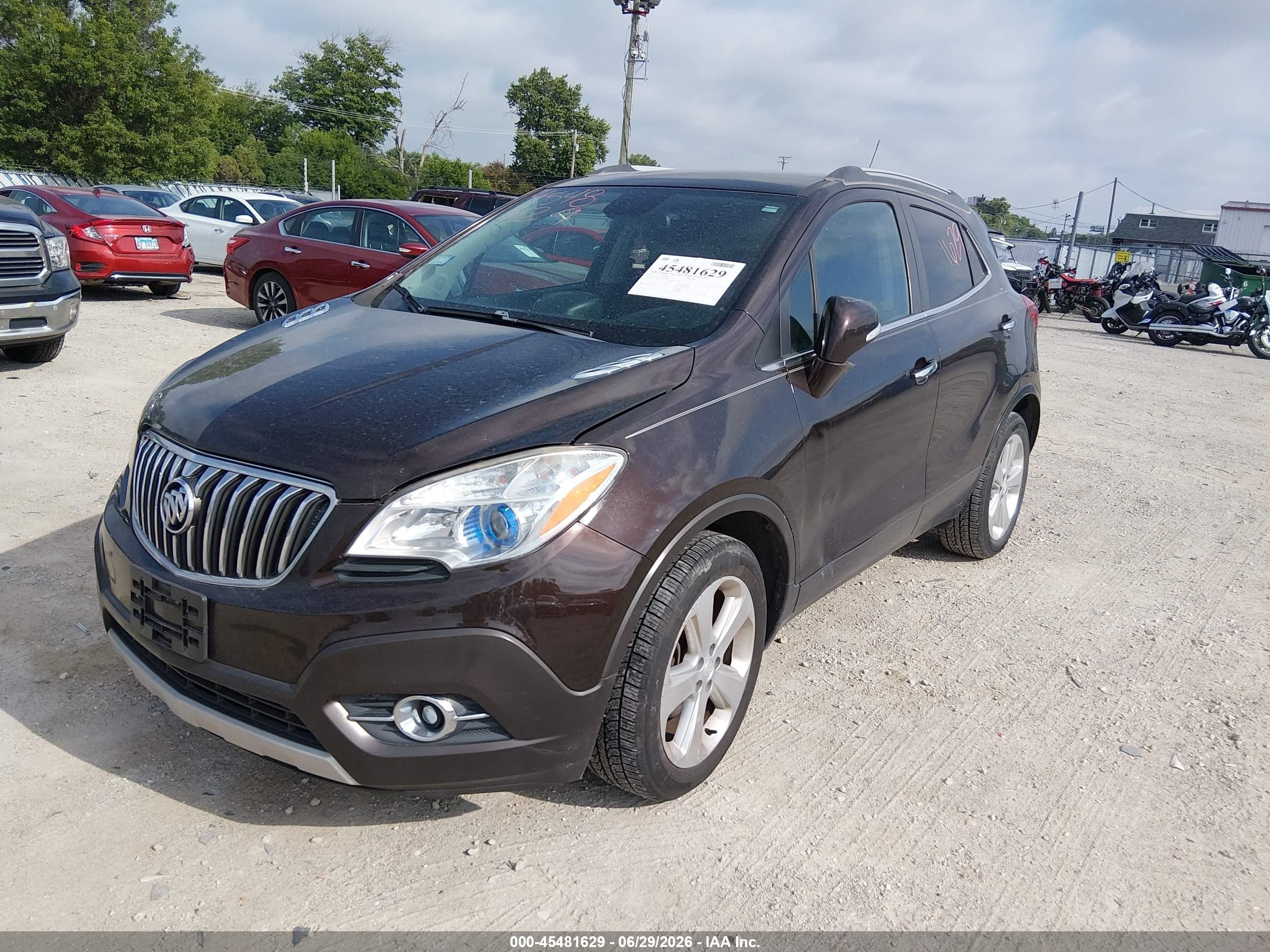 2015 Buick Encore Convenience Black vin: KL4CJBSB7FB201051