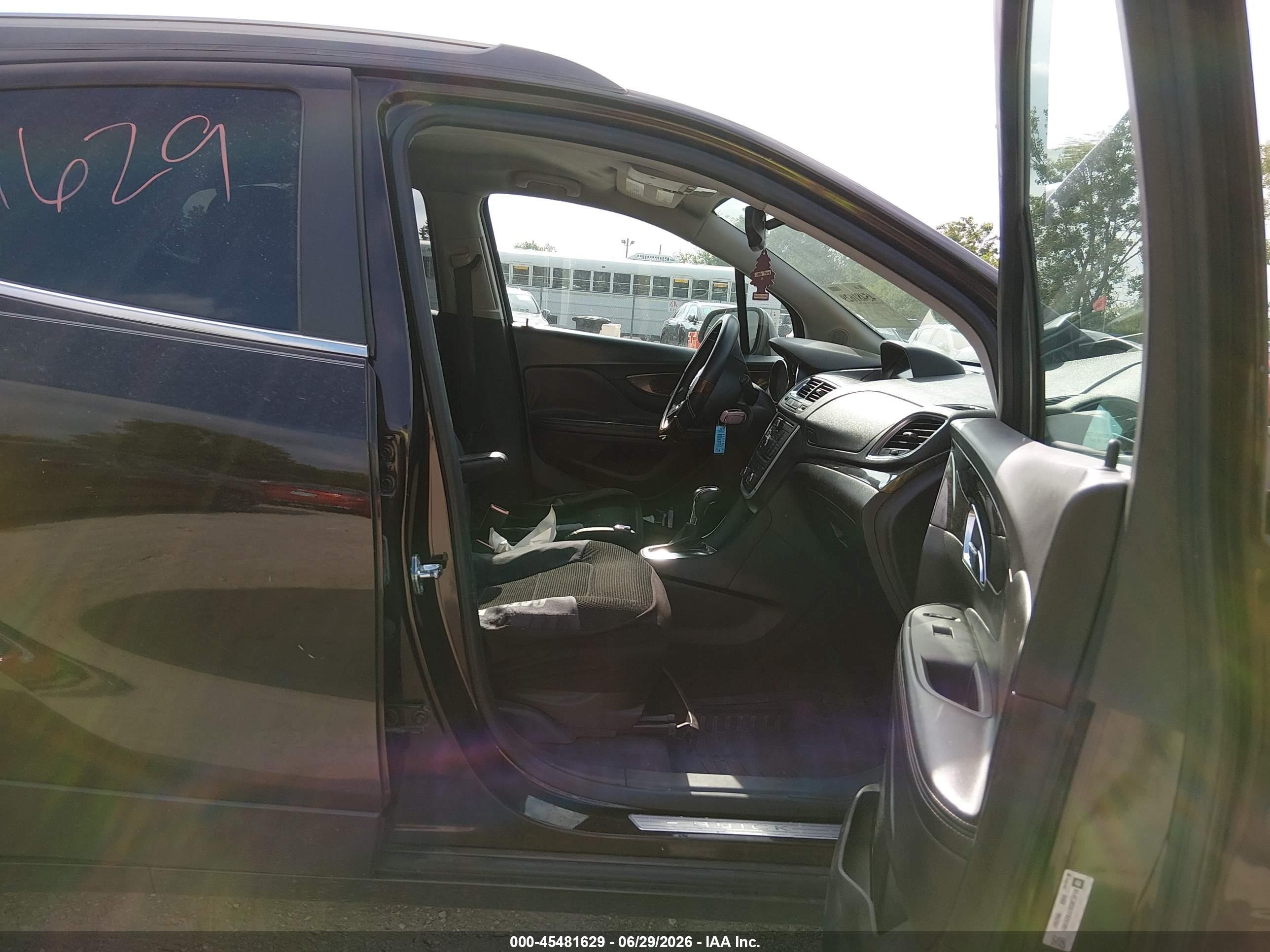 2015 Buick Encore Convenience Black vin: KL4CJBSB7FB201051