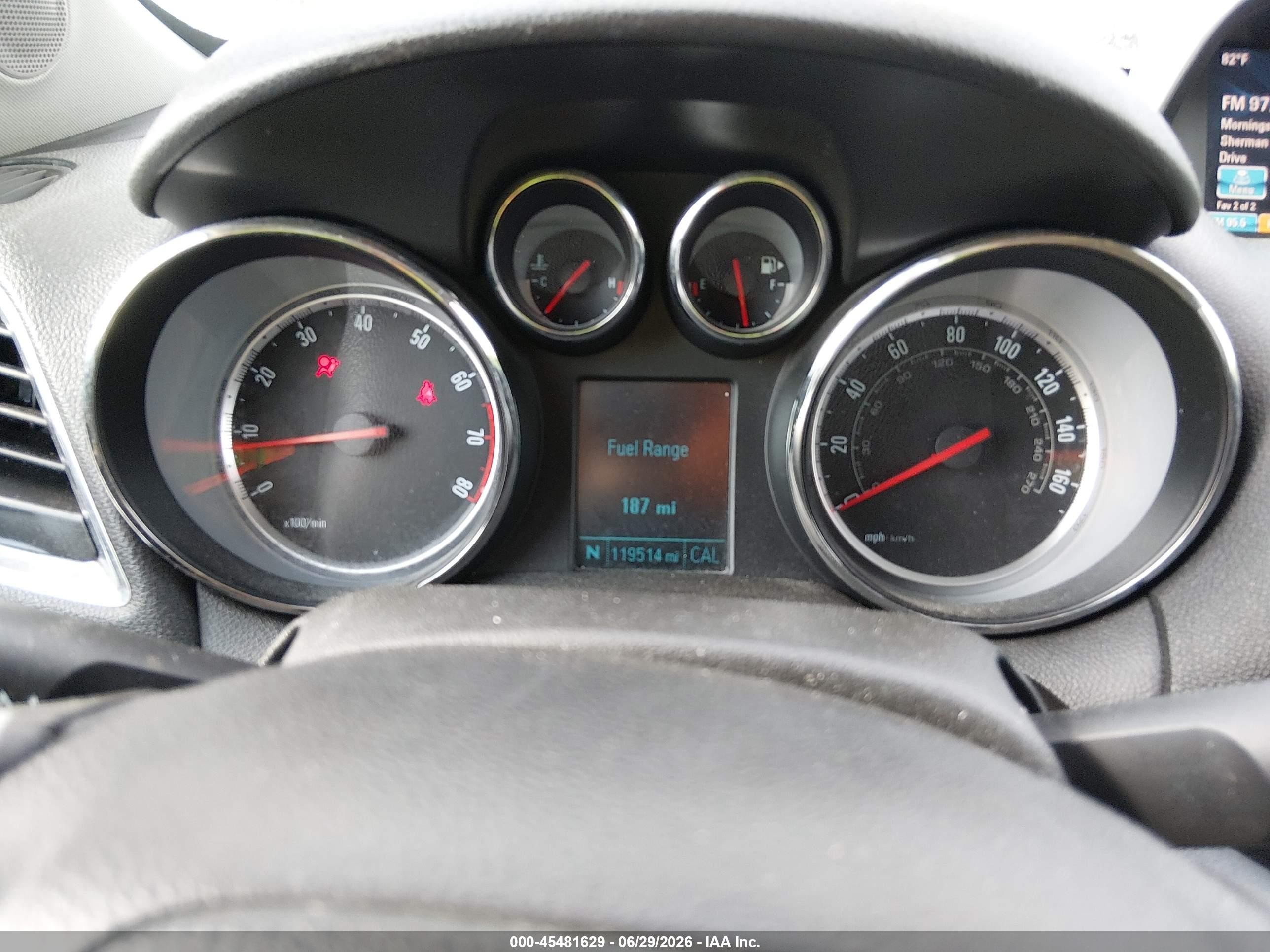 2015 Buick Encore Convenience Black vin: KL4CJBSB7FB201051
