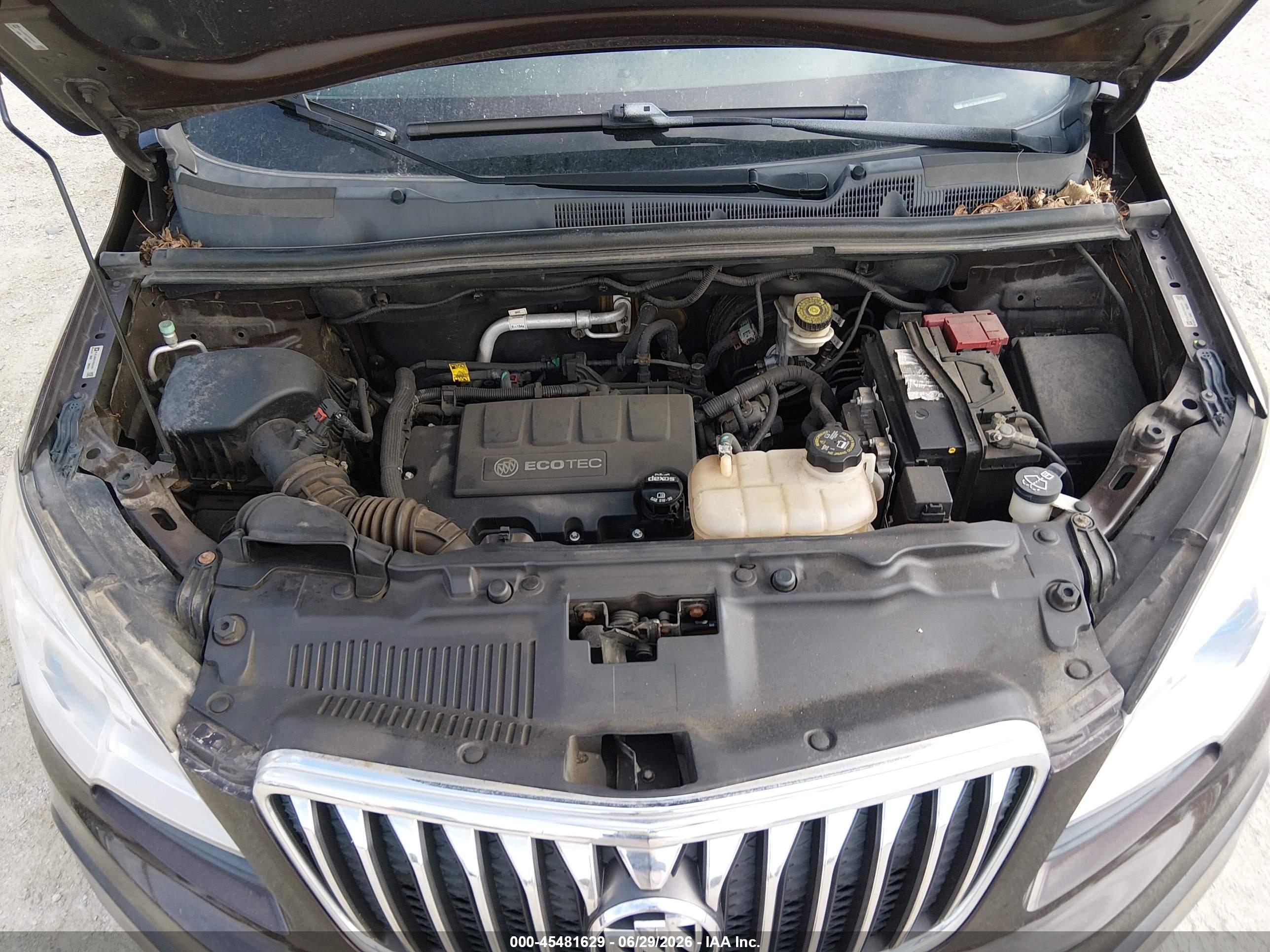 2015 Buick Encore Convenience Black vin: KL4CJBSB7FB201051