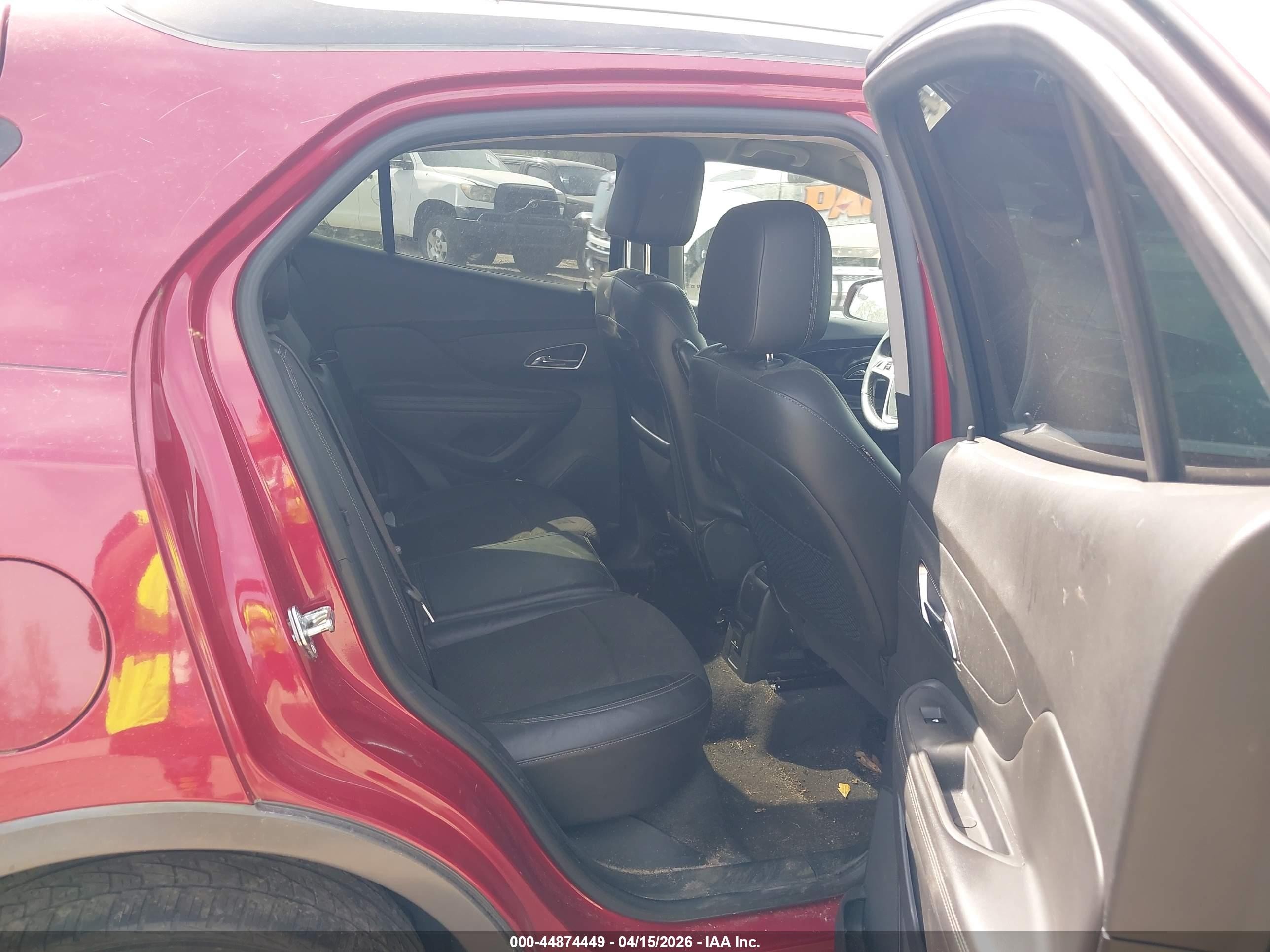 2013 Buick Encore Convenience Red vin: KL4CJBSB8DB185360