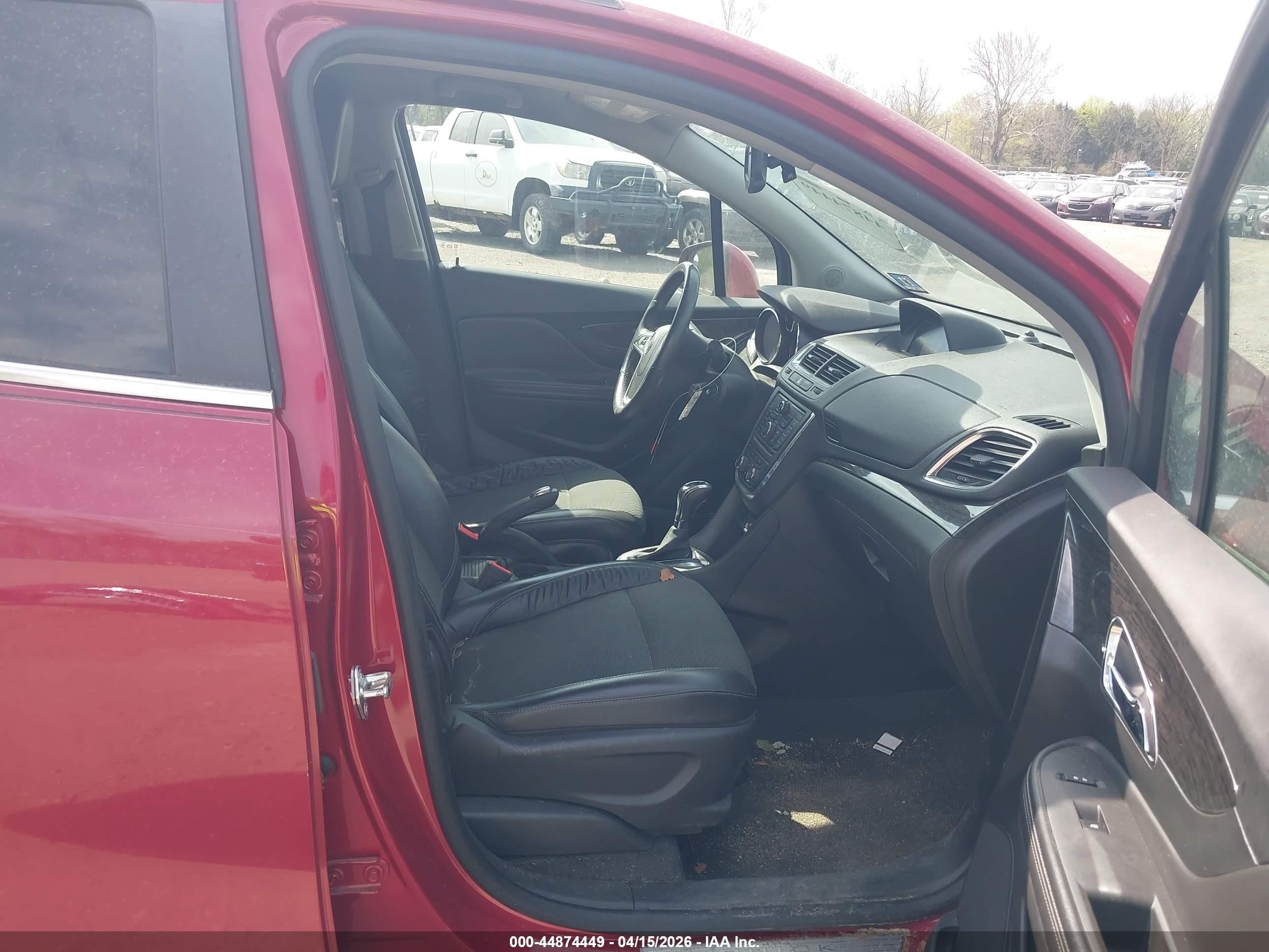 2013 Buick Encore Convenience Red vin: KL4CJBSB8DB185360