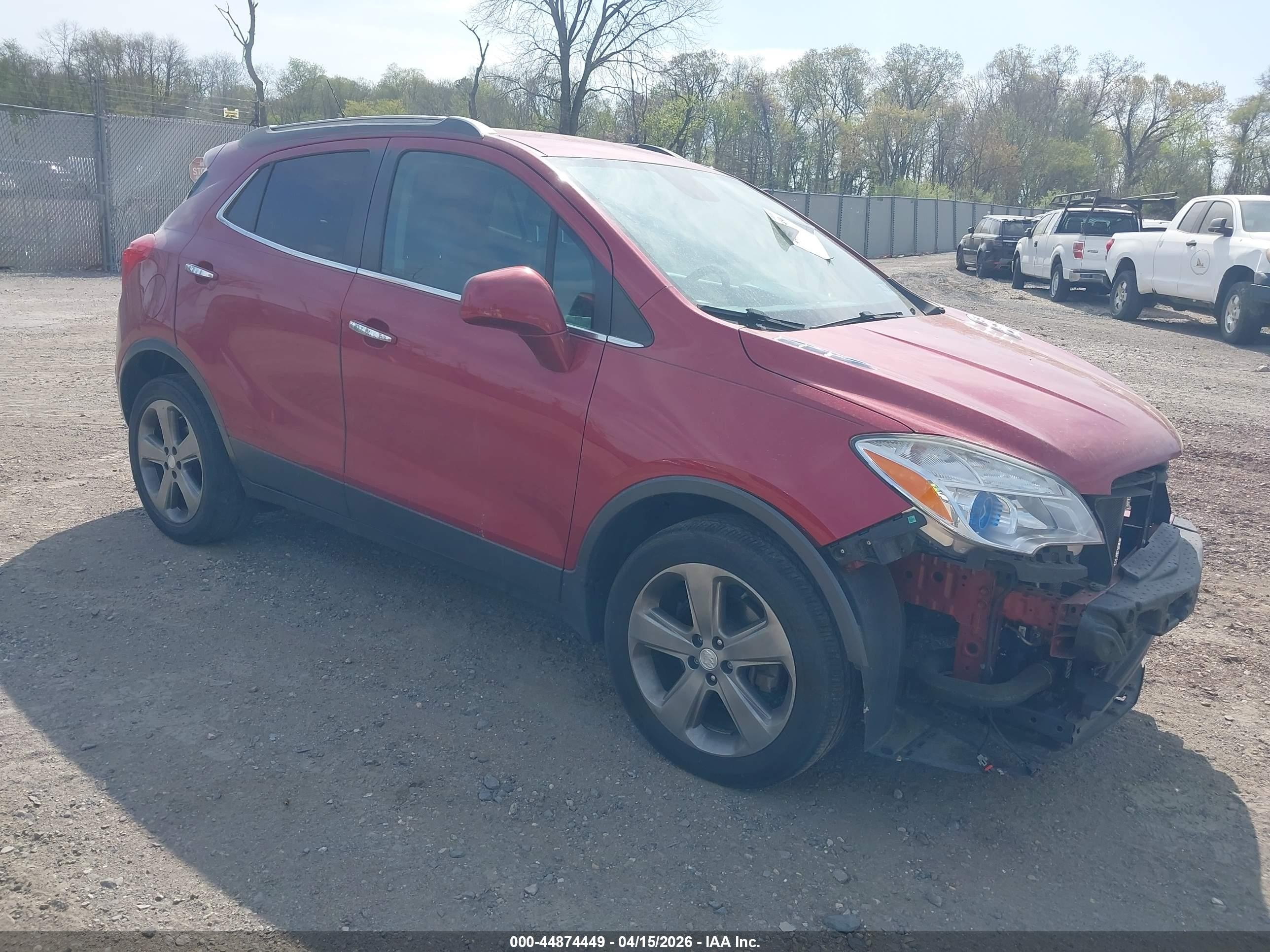 2013 Buick Encore Convenience Red vin: KL4CJBSB8DB185360