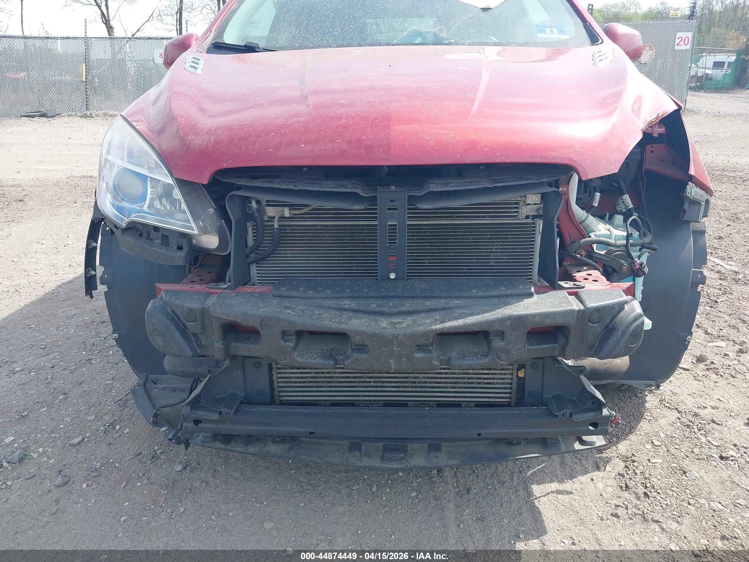 2013 Buick Encore Convenience Red vin: KL4CJBSB8DB185360