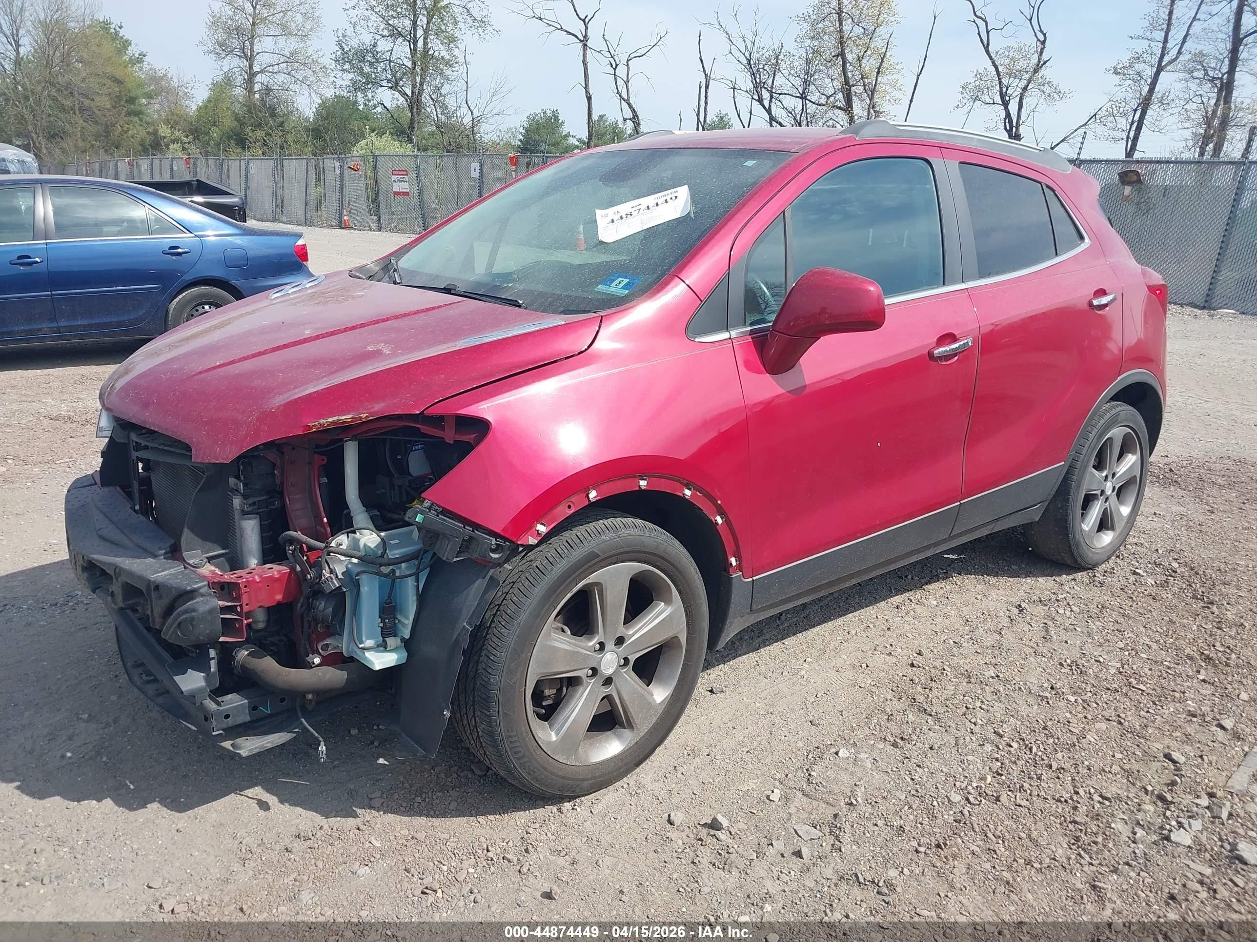 2013 Buick Encore Convenience Red vin: KL4CJBSB8DB185360