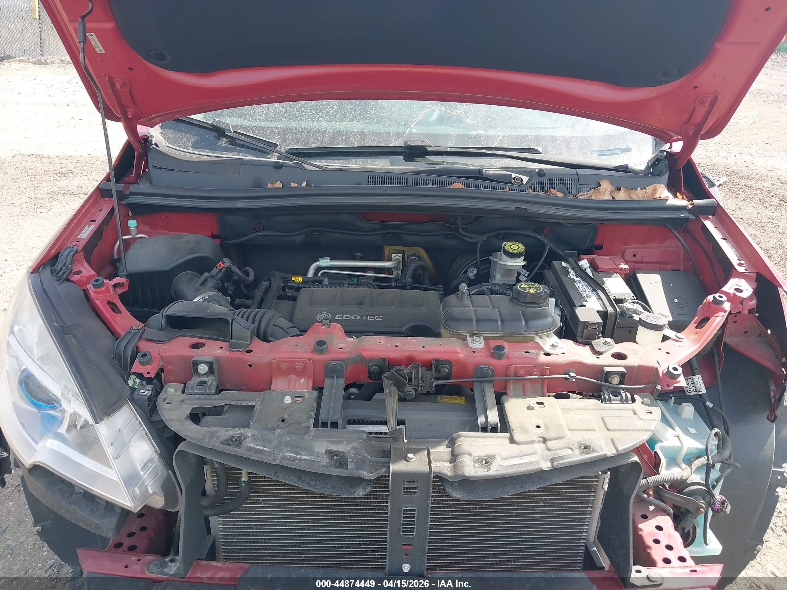 2013 Buick Encore Convenience Red vin: KL4CJBSB8DB185360