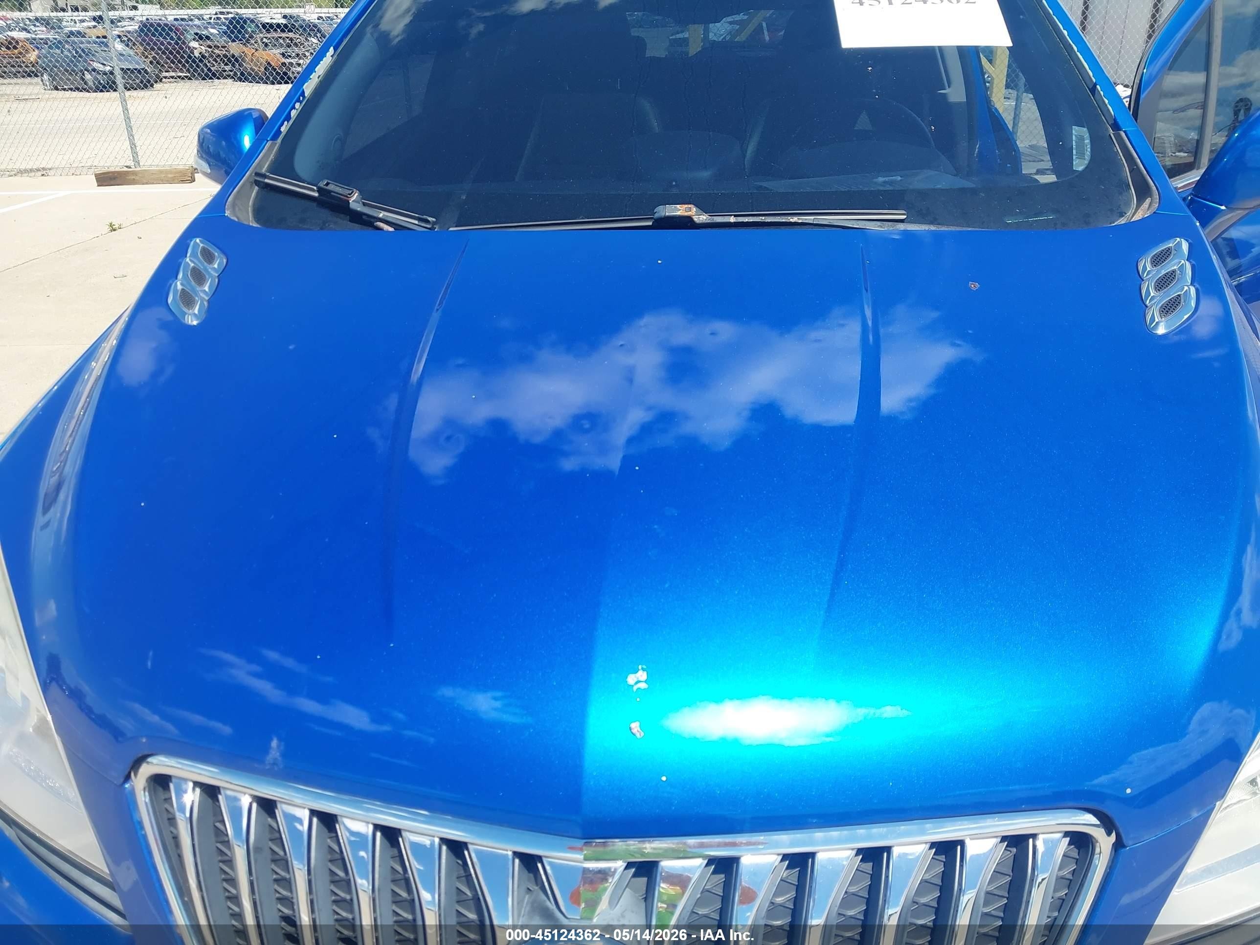2014 Buick Encore Convenience Blue vin: KL4CJBSB8EB573416