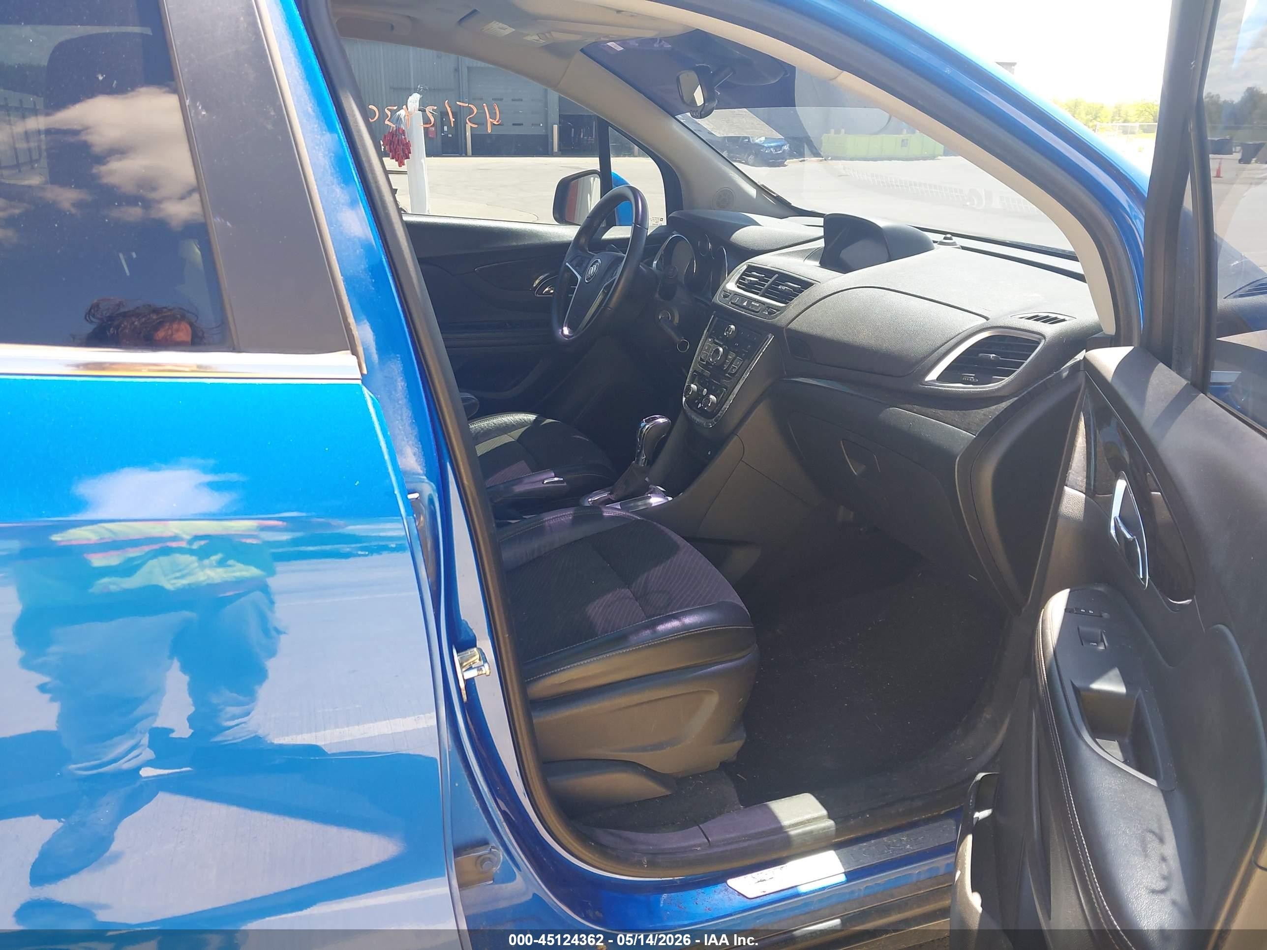 2014 Buick Encore Convenience Blue vin: KL4CJBSB8EB573416