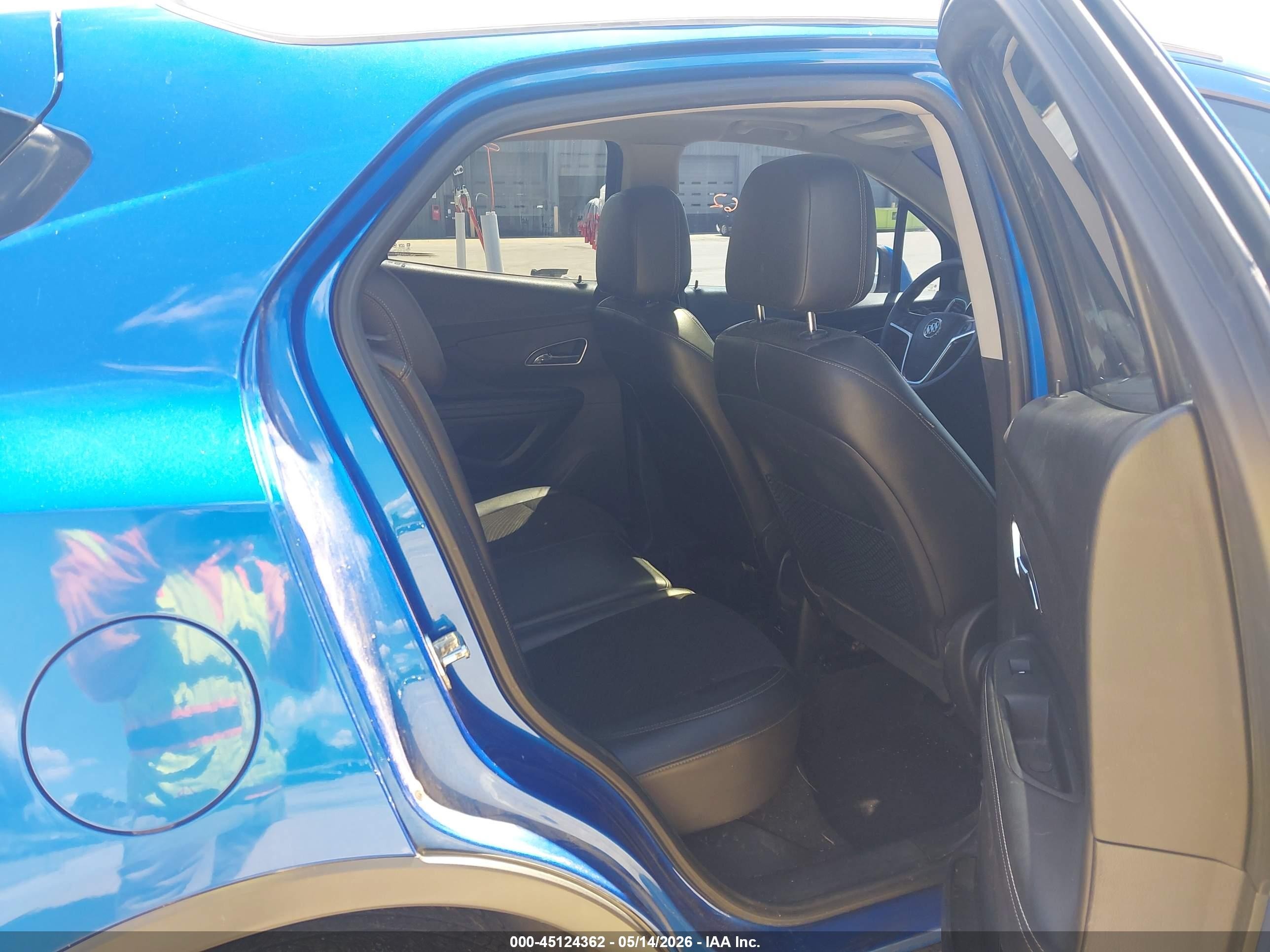 2014 Buick Encore Convenience Blue vin: KL4CJBSB8EB573416