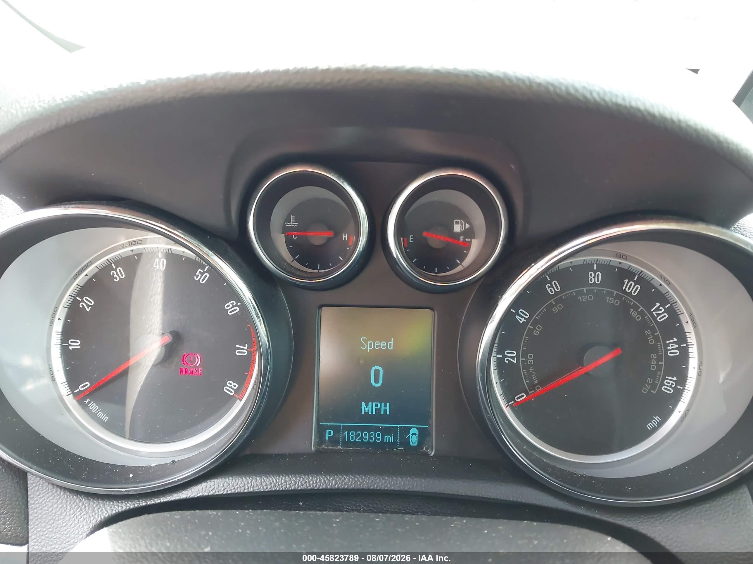 2014 Buick Encore Convenience Red vin: KL4CJBSB8EB685228