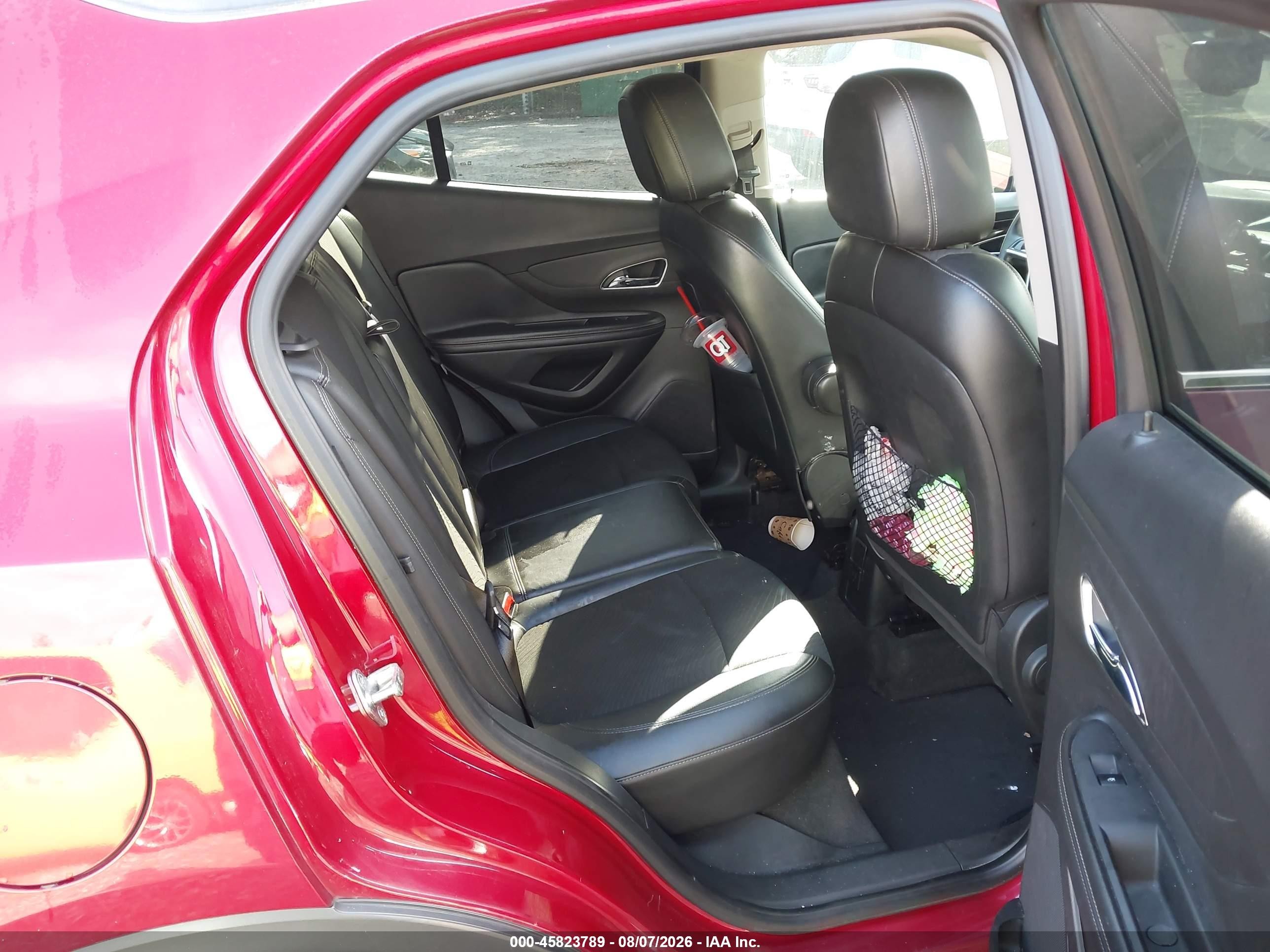 2014 Buick Encore Convenience Red vin: KL4CJBSB8EB685228