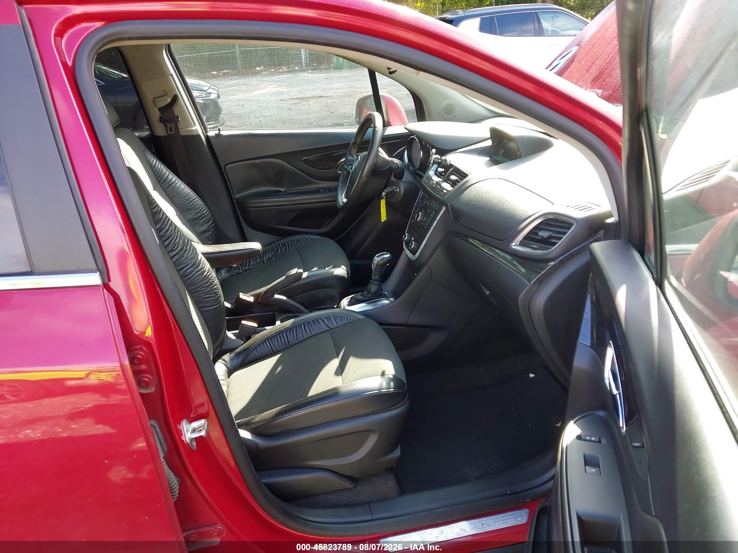 2014 Buick Encore Convenience Red vin: KL4CJBSB8EB685228