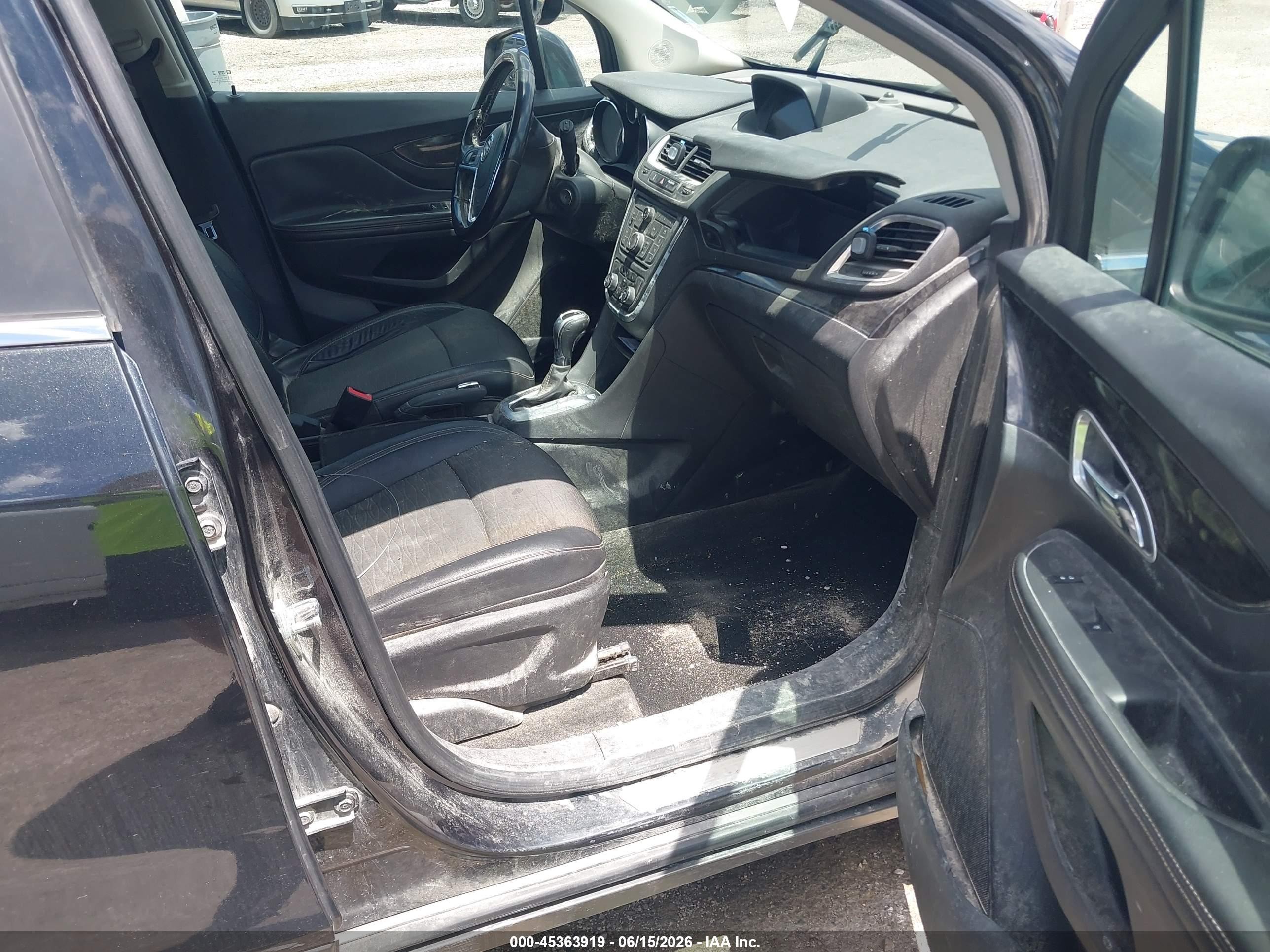 2015 Buick Encore Convenience Gray vin: KL4CJBSB8FB061429