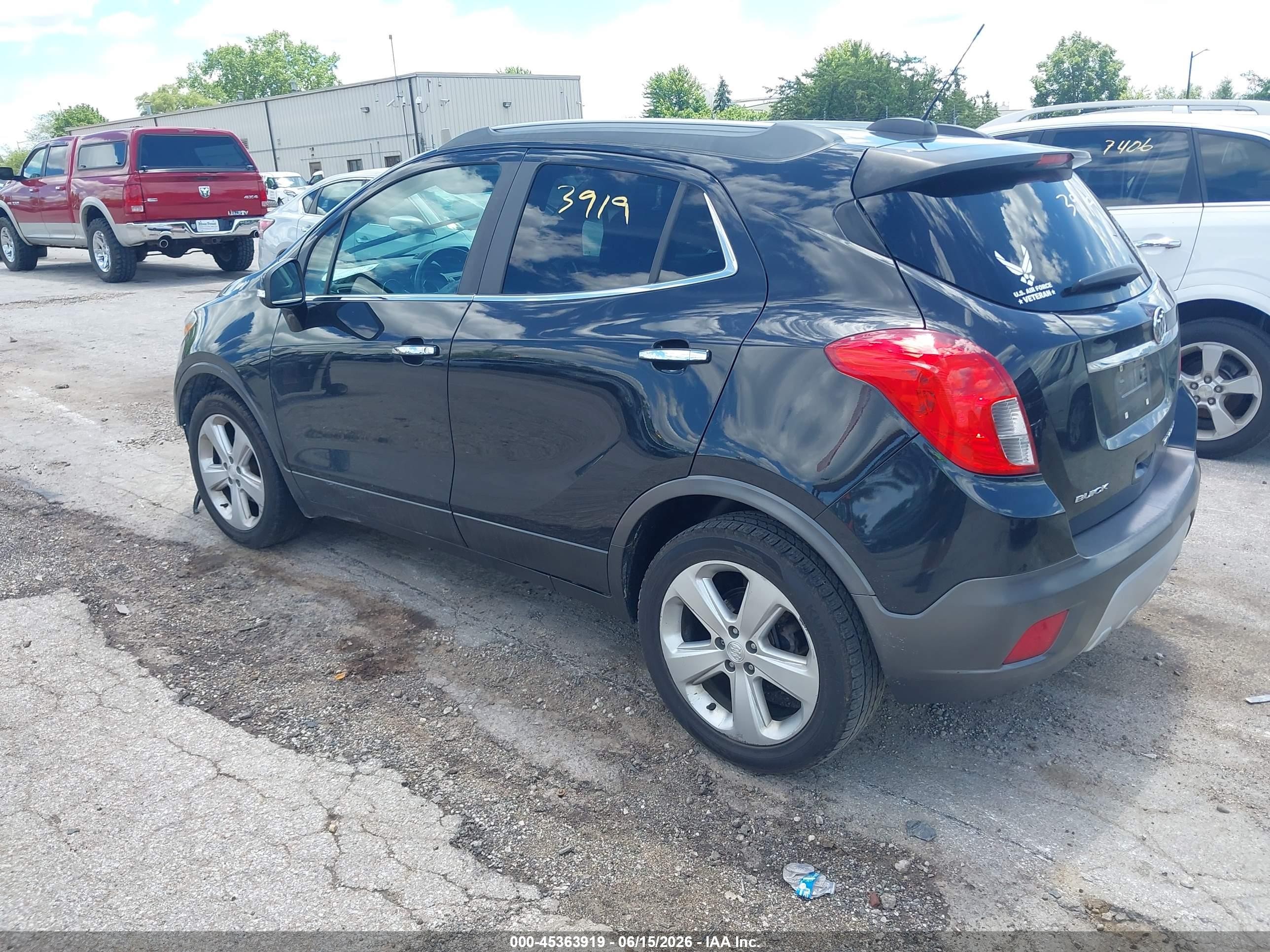 2015 Buick Encore Convenience Gray vin: KL4CJBSB8FB061429