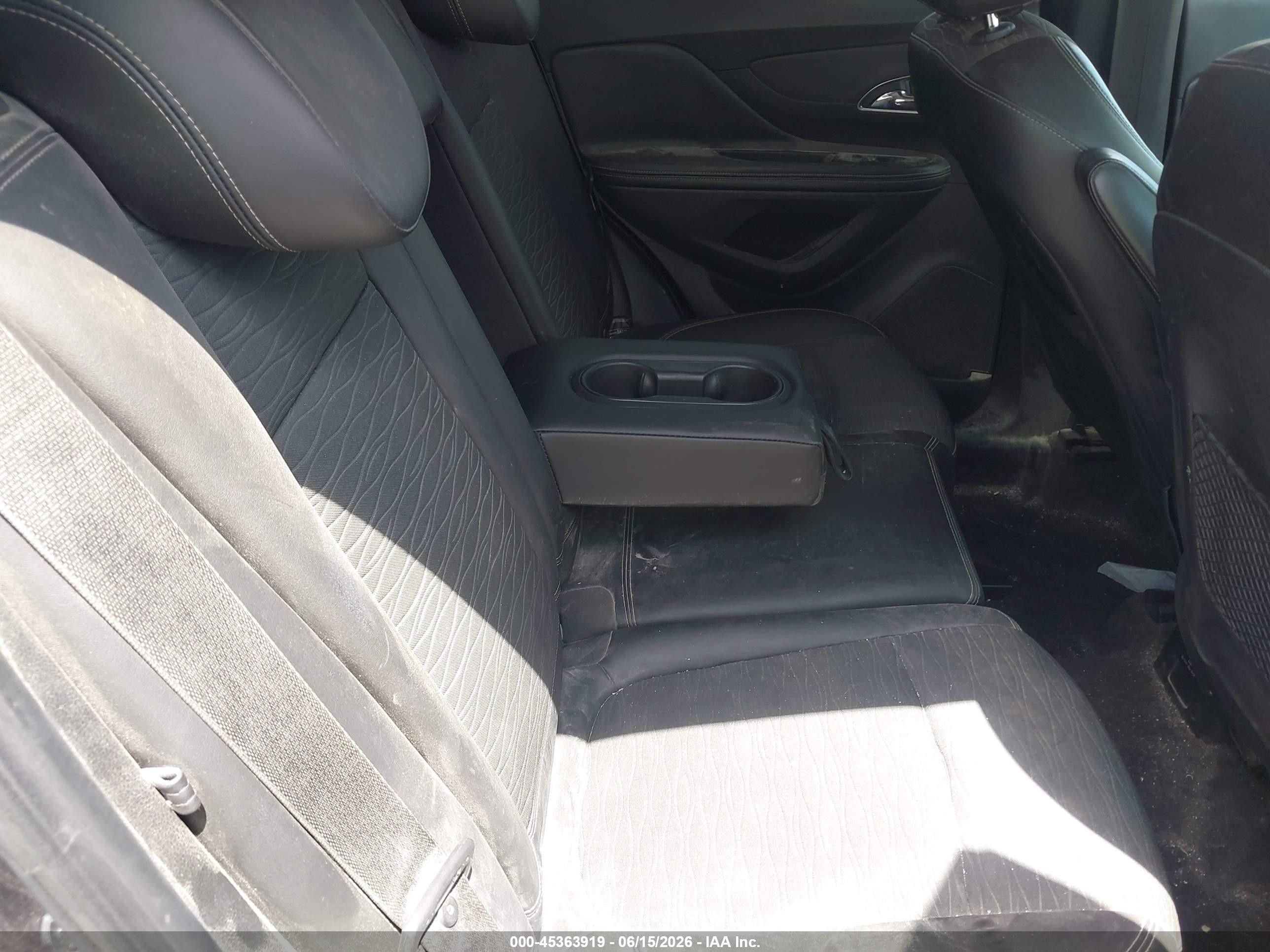2015 Buick Encore Convenience Gray vin: KL4CJBSB8FB061429