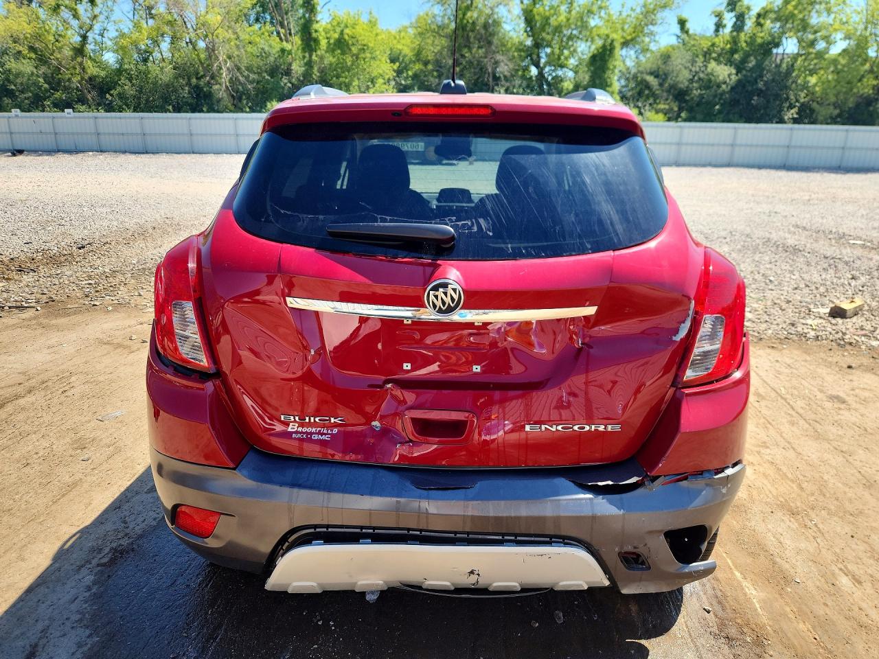 2015 Buick Encore Convenience Red vin: KL4CJBSB8FB246922
