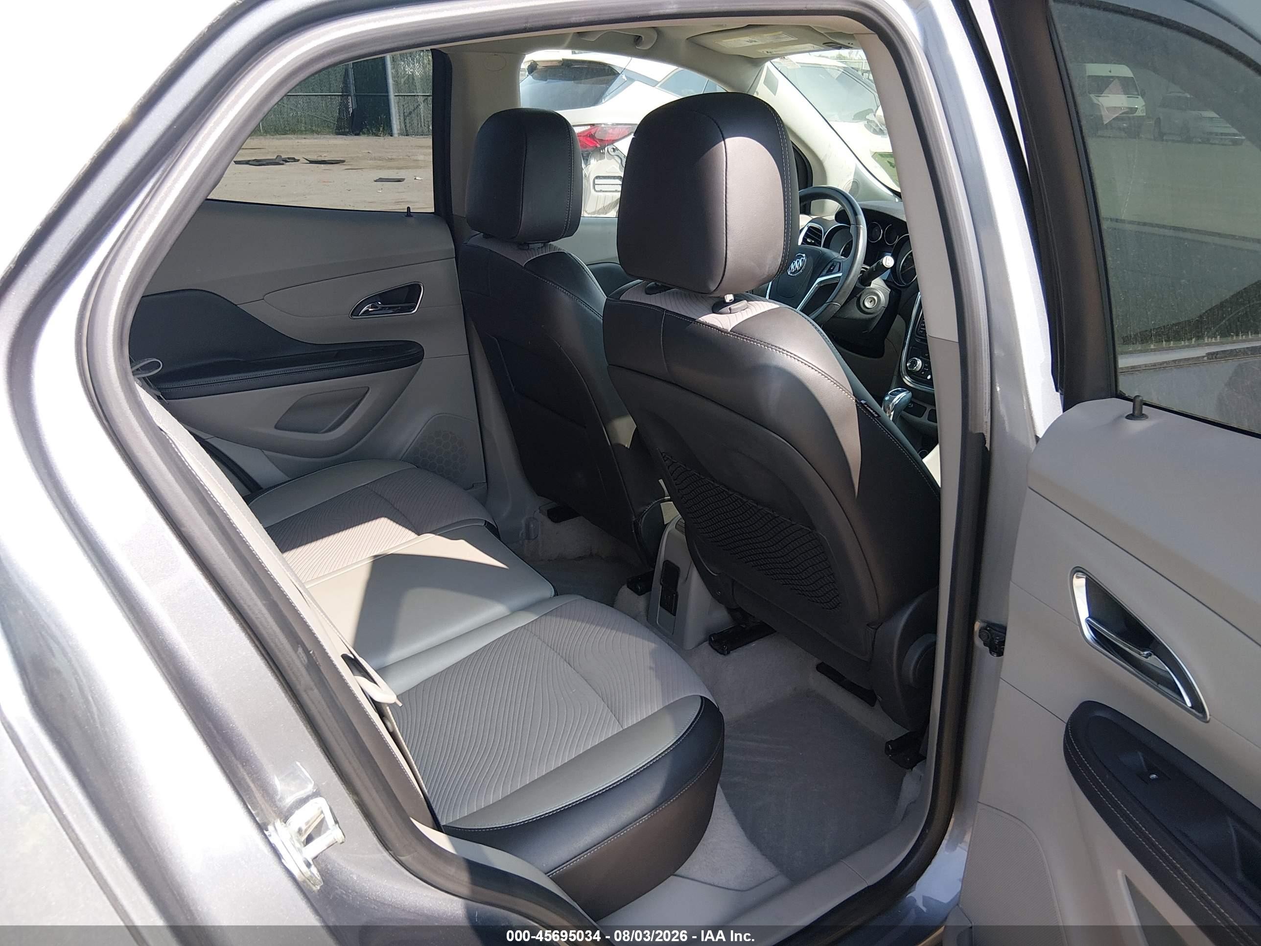 2014 Buick Encore Convenience Серый vin: KL4CJBSB9EB522300