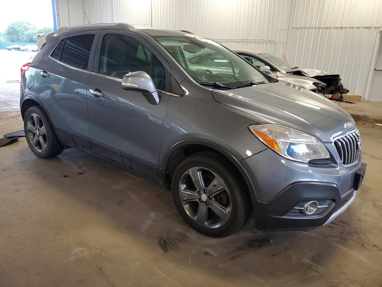 2014 Buick Encore Convenience Gray vin: KL4CJBSB9EB523365