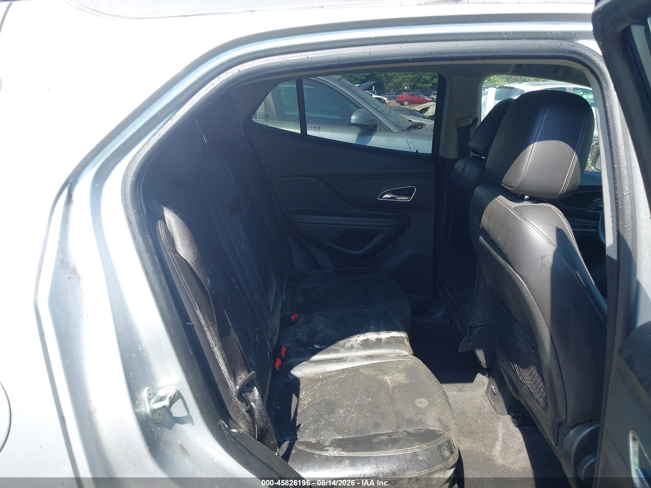 2014 Buick Encore Convenience Silver vin: KL4CJBSB9EB574882