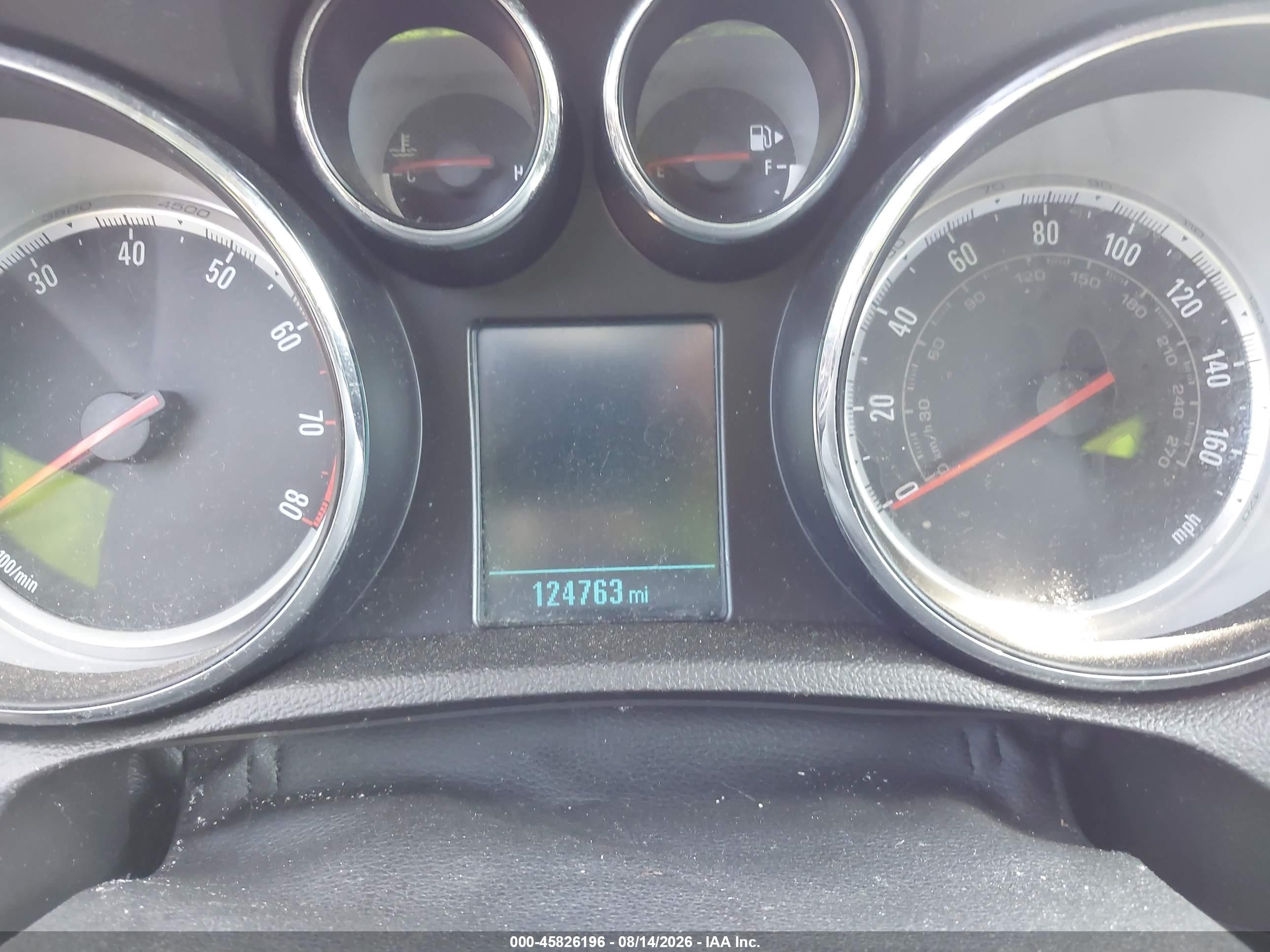 2014 Buick Encore Convenience Silver vin: KL4CJBSB9EB574882