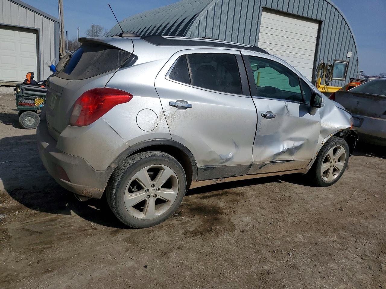 2015 Buick Encore Convenience Серый vin: KL4CJBSB9FB041772