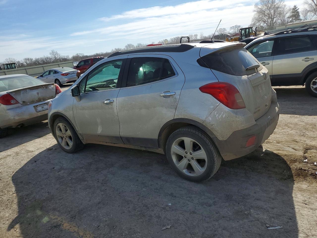2015 Buick Encore Convenience Серый vin: KL4CJBSB9FB041772