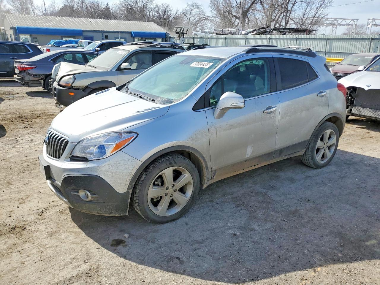 2015 Buick Encore Convenience Gray vin: KL4CJBSB9FB041772