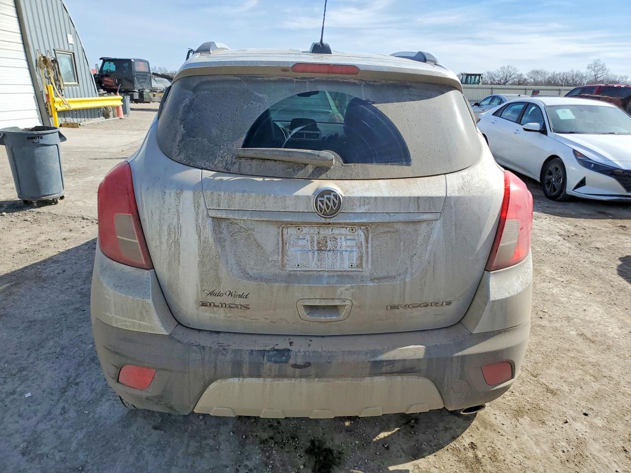 2015 Buick Encore Convenience Серый vin: KL4CJBSB9FB041772
