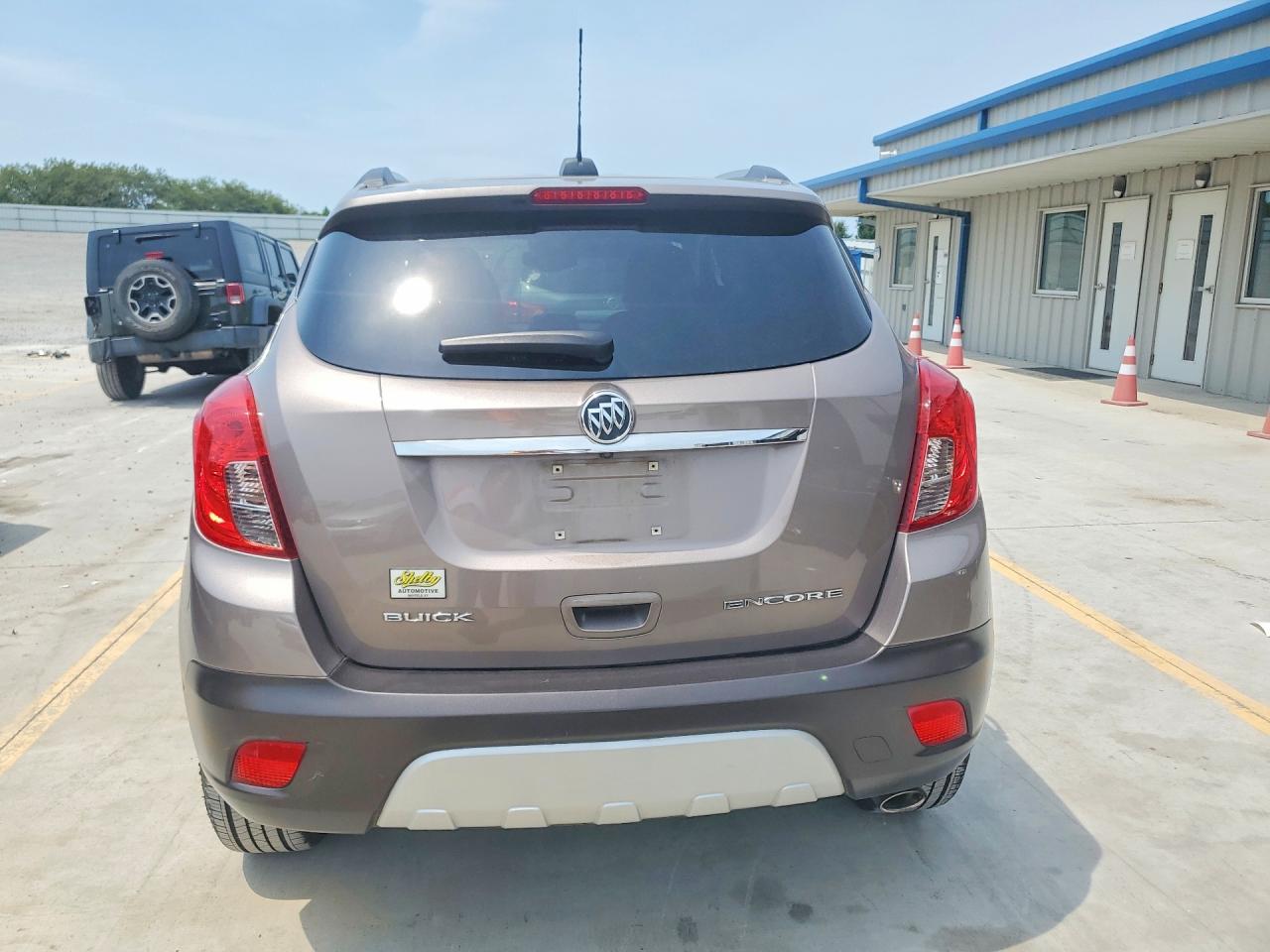 2015 Buick Encore Convenience White vin: KL4CJBSB9FB093502