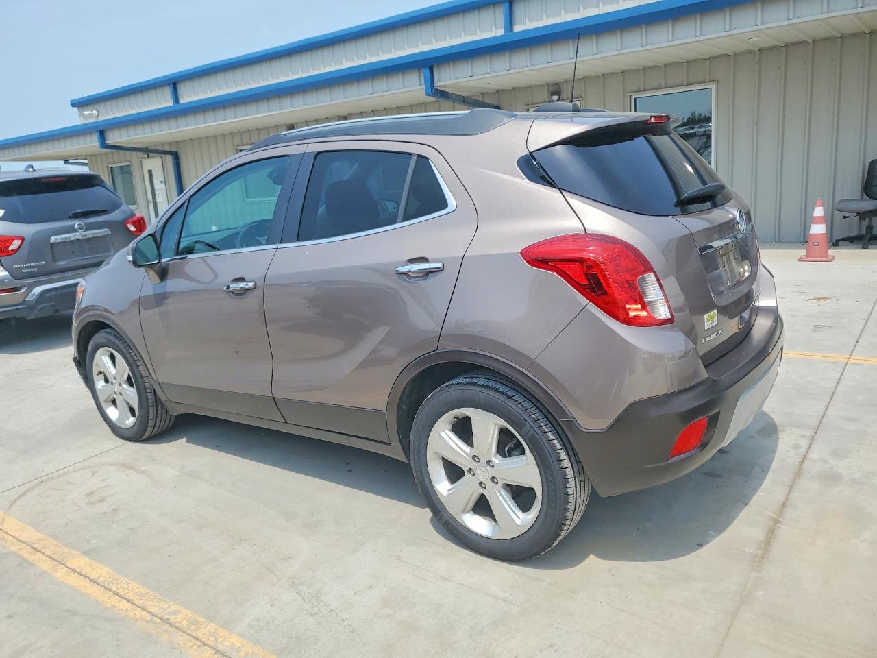 2015 Buick Encore Convenience White vin: KL4CJBSB9FB093502