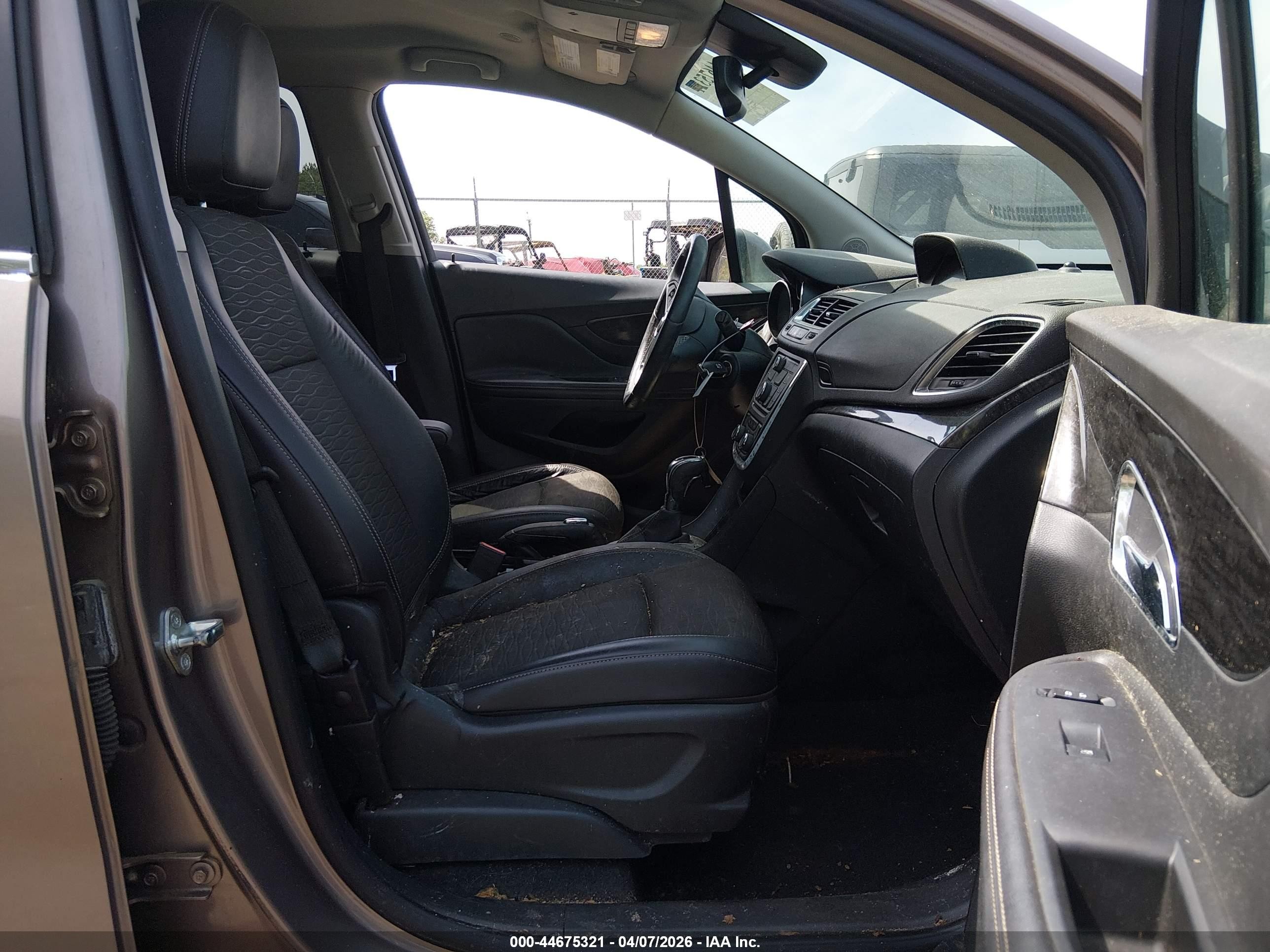 2015 Buick Encore Convenience Brown vin: KL4CJBSB9FB152659