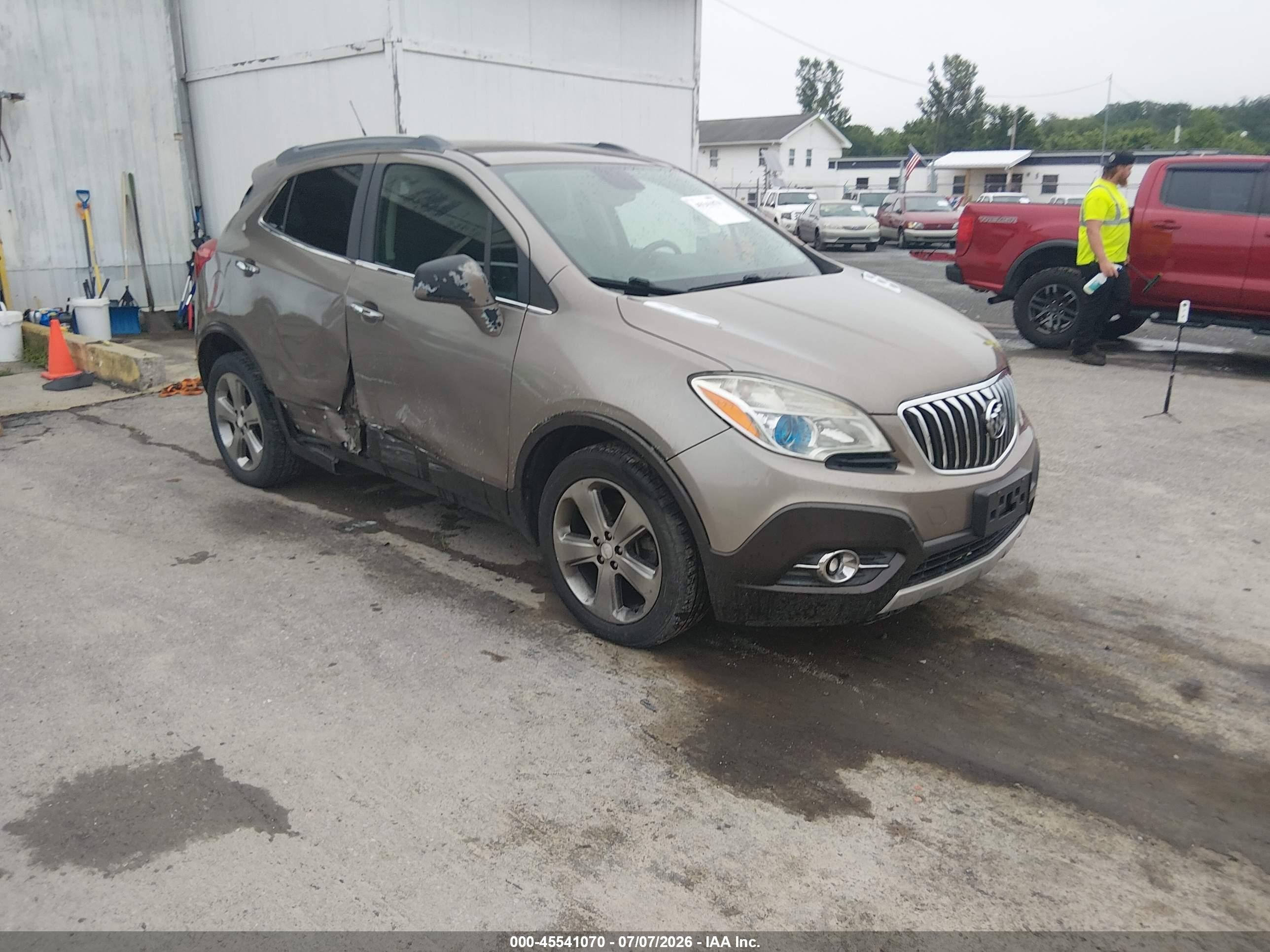 2013 Buick Encore Convenience Коричневый vin: KL4CJBSBXDB081842