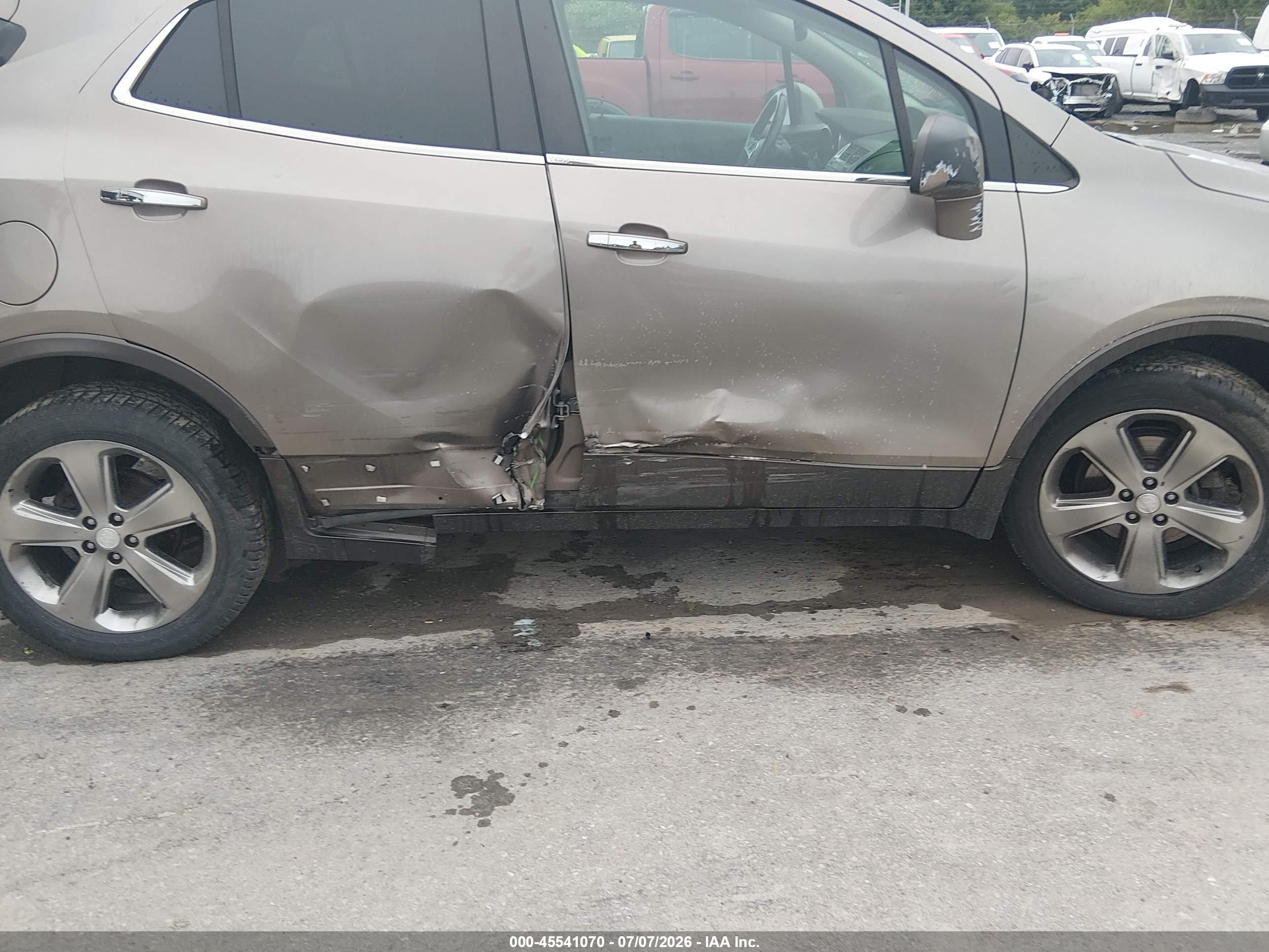 2013 Buick Encore Convenience Brown vin: KL4CJBSBXDB081842