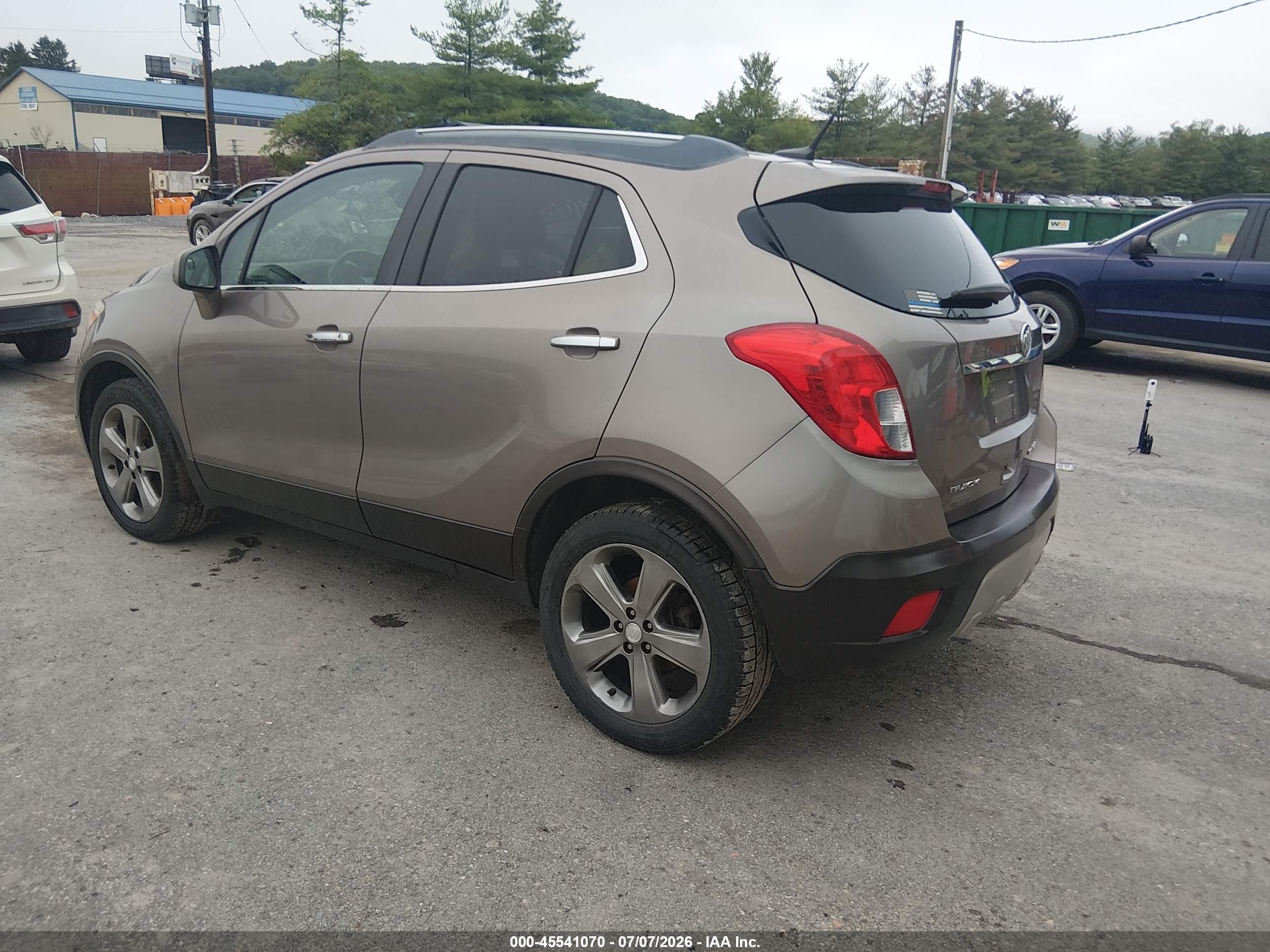 2013 Buick Encore Convenience Brown vin: KL4CJBSBXDB081842