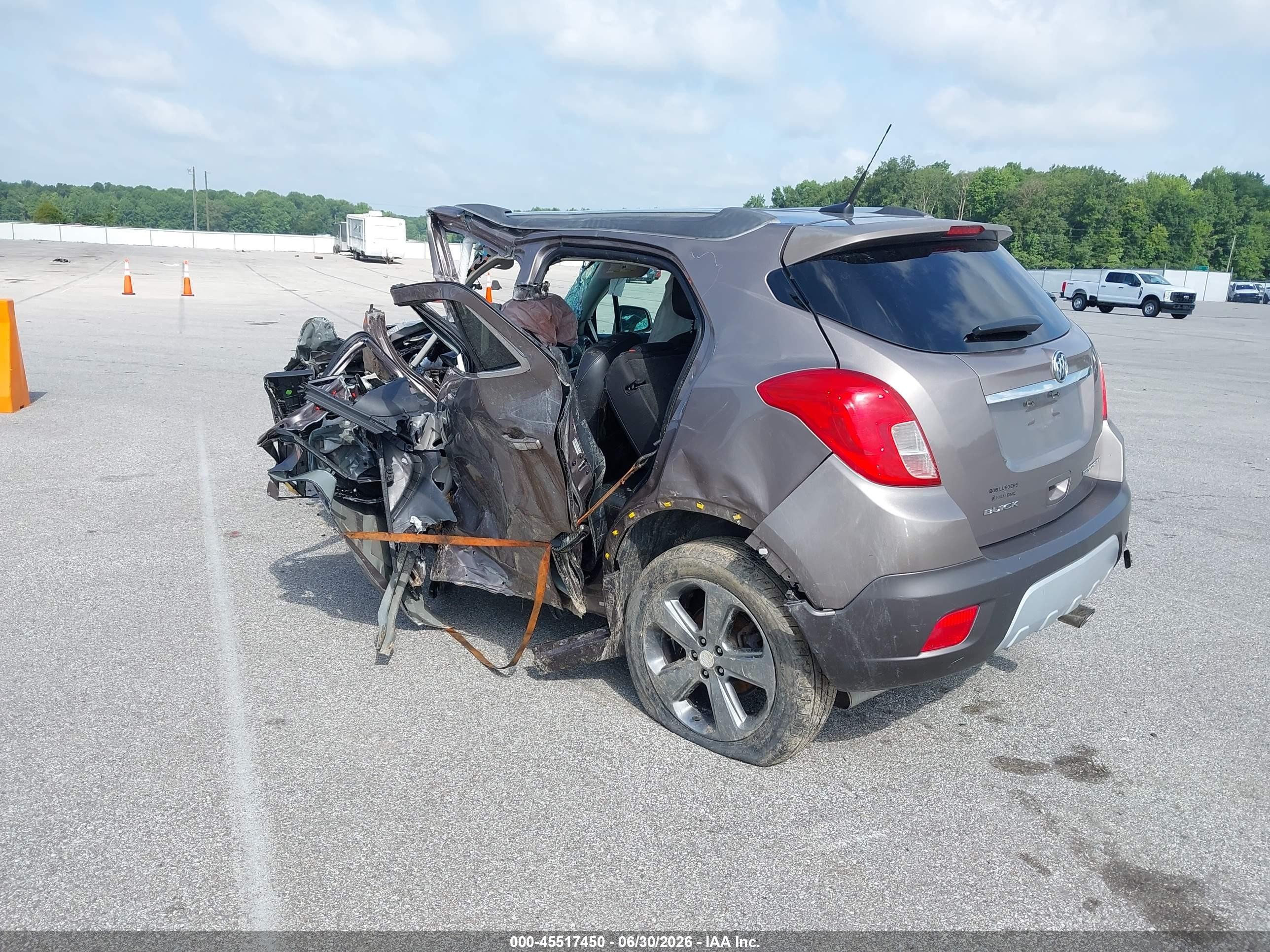 2014 Buick Encore Convenience Brown vin: KL4CJBSBXEB583588