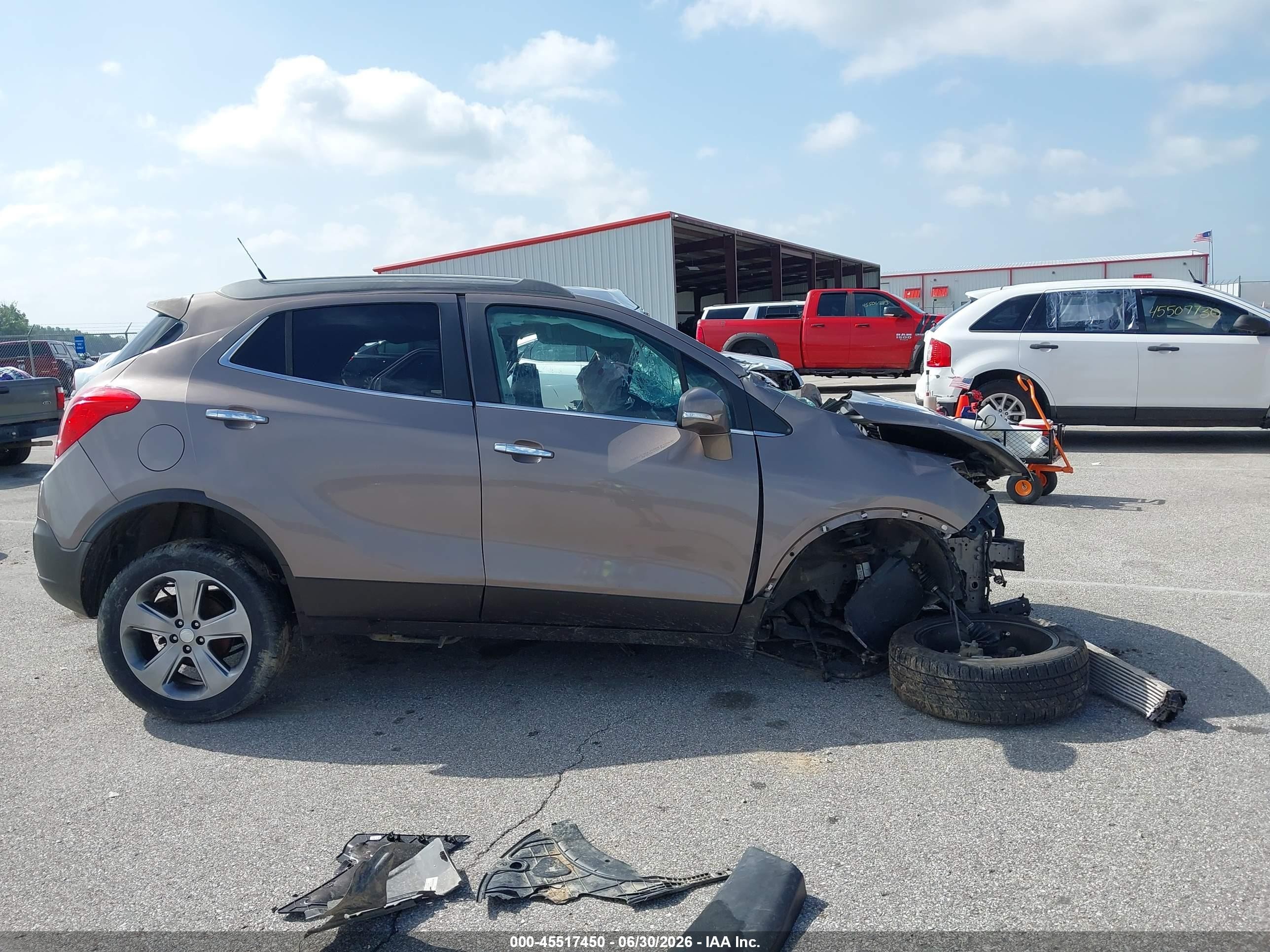 2014 Buick Encore Convenience Brown vin: KL4CJBSBXEB583588