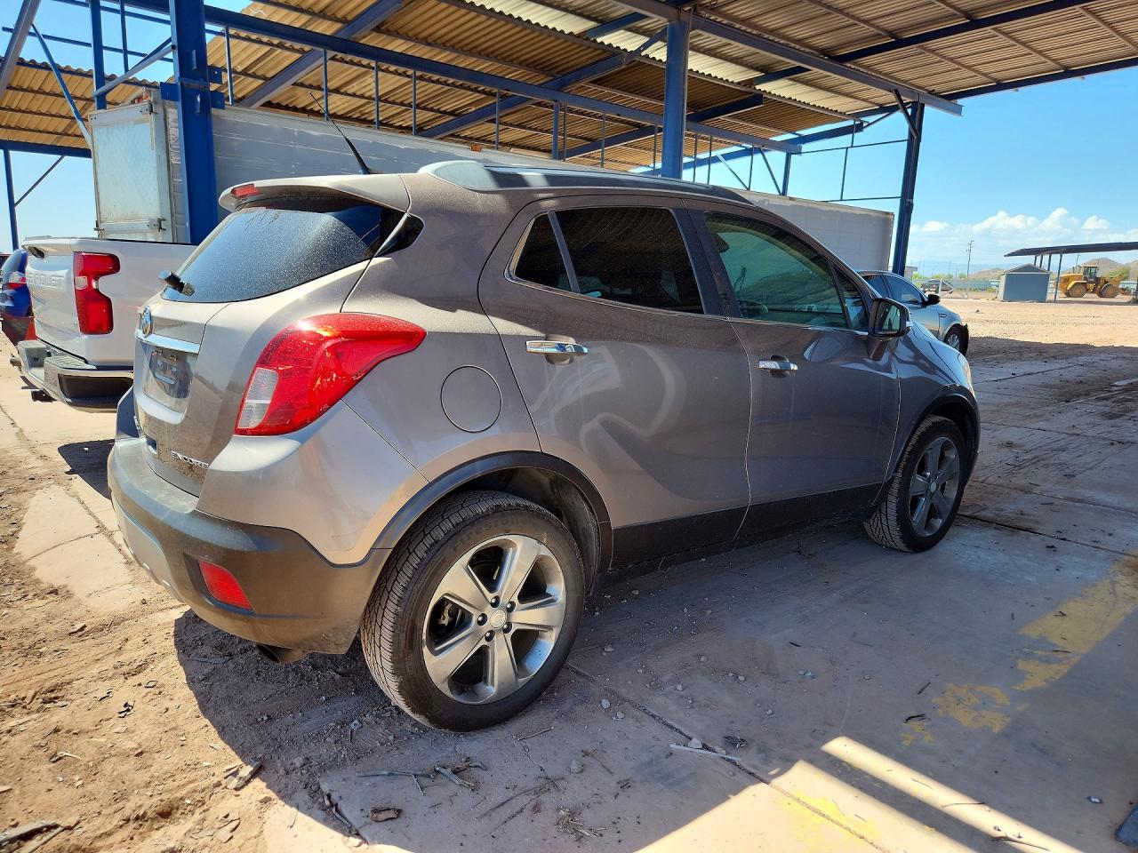 2014 Buick Encore Convenience Silver vin: KL4CJBSBXEB585115