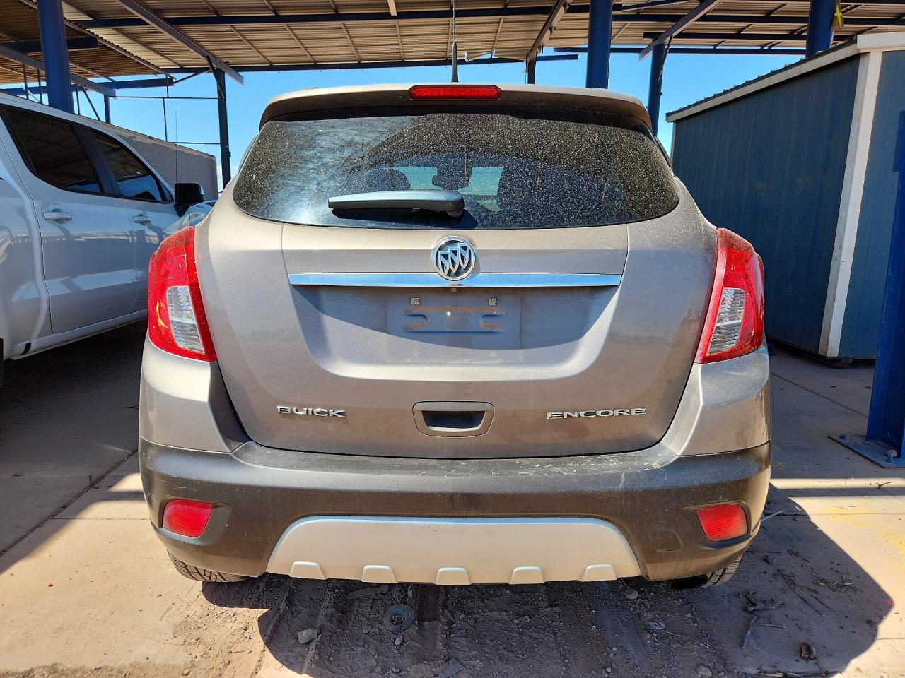2014 Buick Encore Convenience Silver vin: KL4CJBSBXEB585115