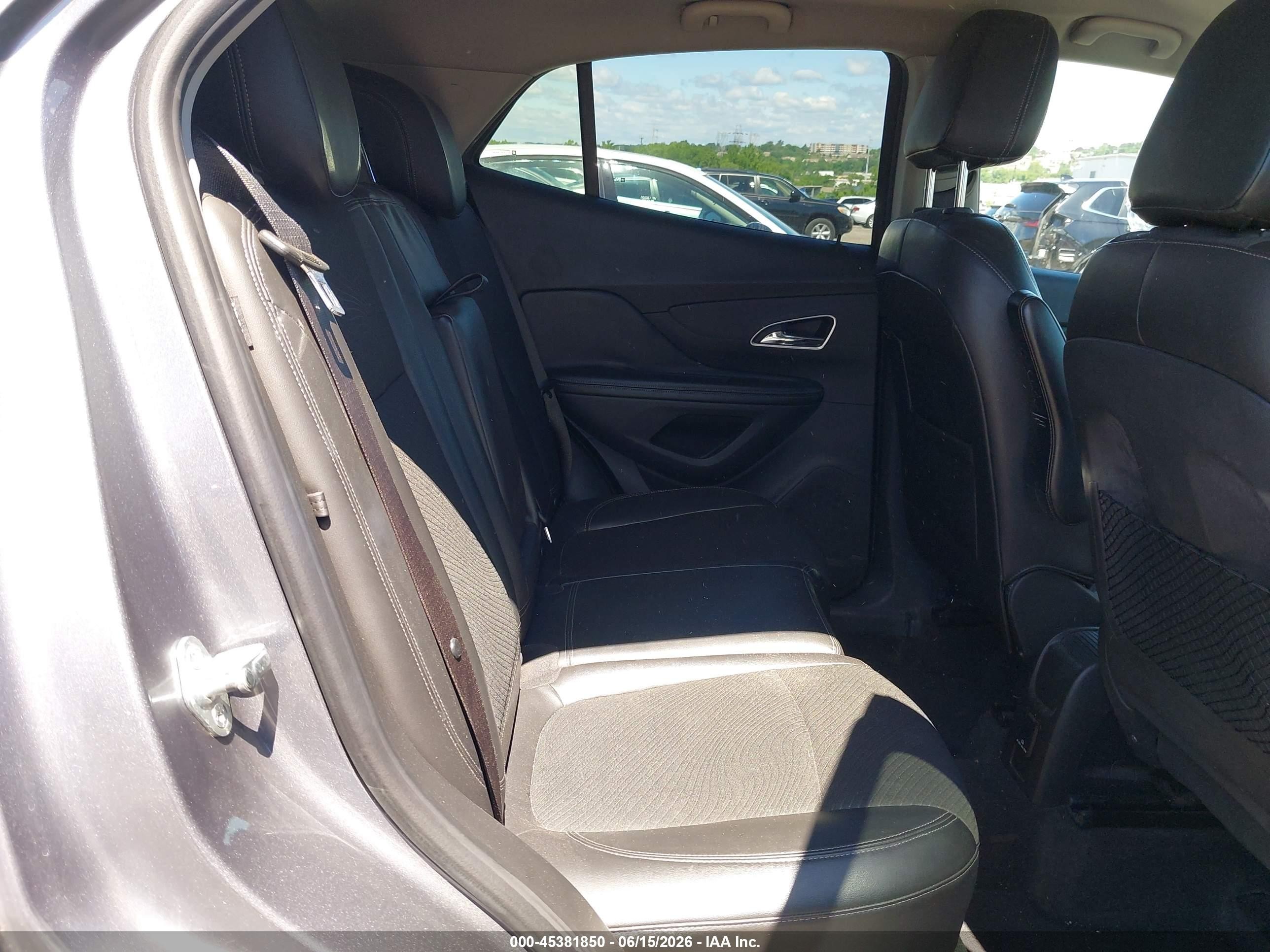 2014 Buick Encore Convenience Silver vin: KL4CJBSBXEB724336