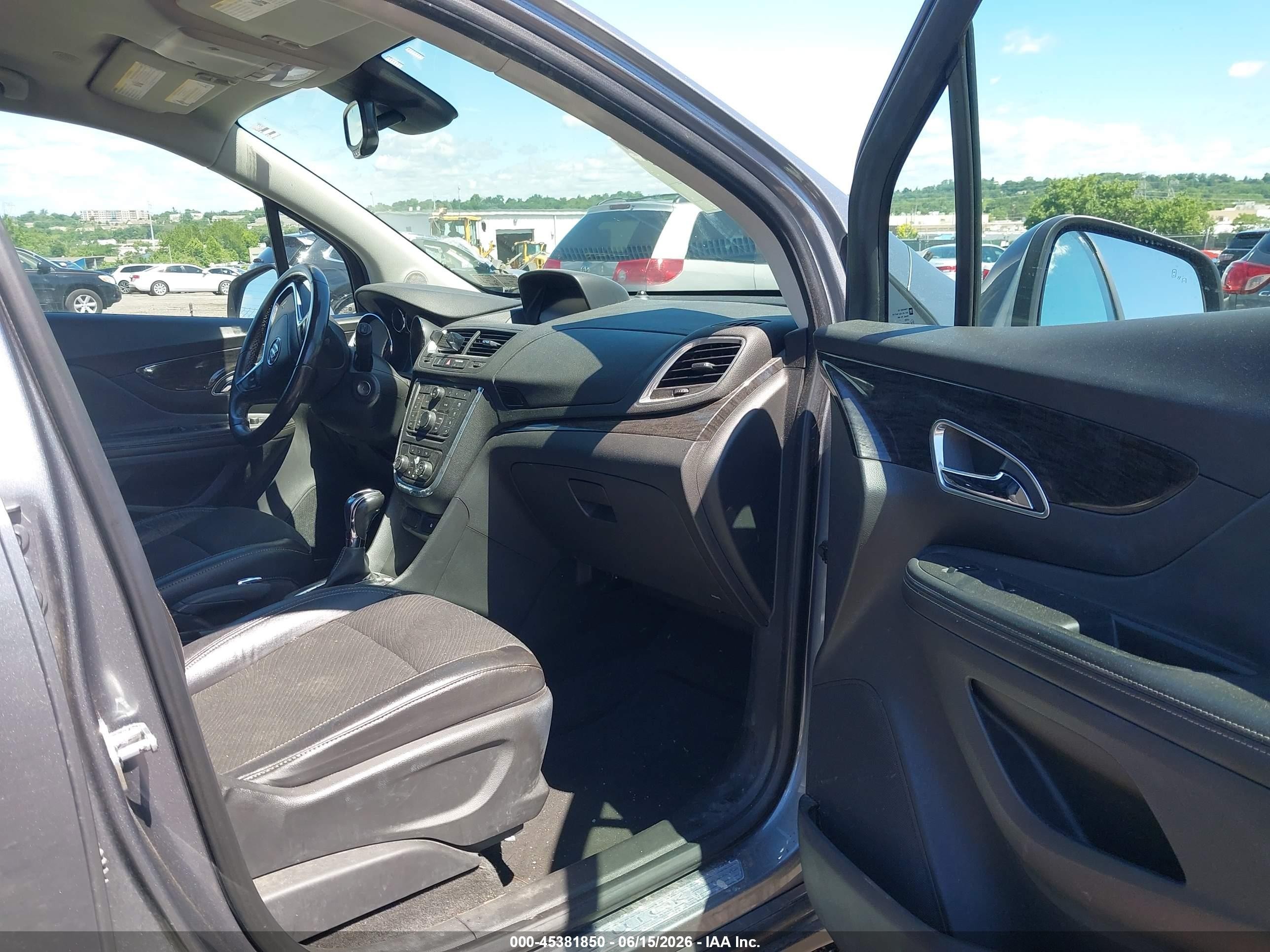 2014 Buick Encore Convenience Silver vin: KL4CJBSBXEB724336